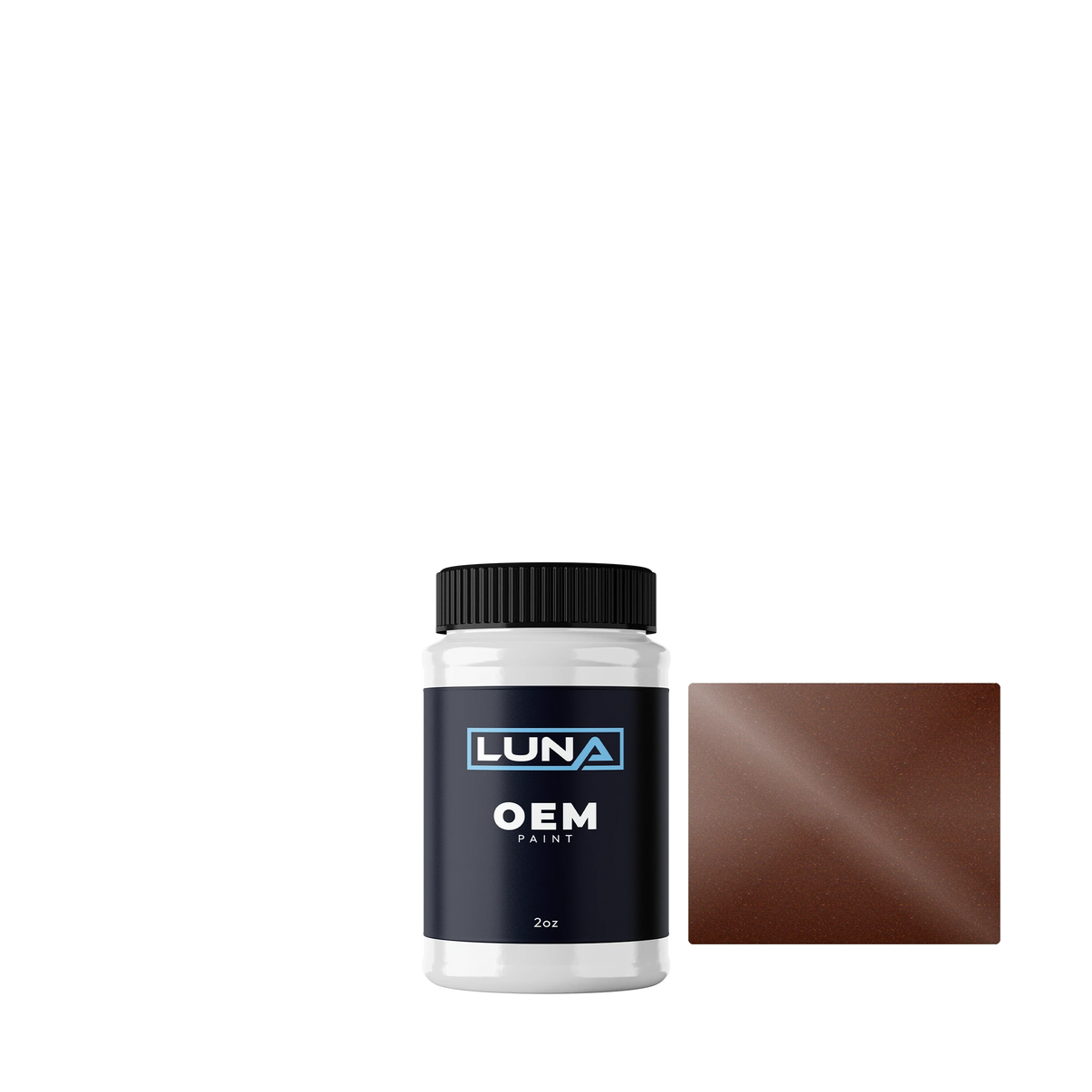 General Motors Zanzibar M. WA686D | Luna OEM Basecoat - 2oz Touch Up Bottle w/ Brush