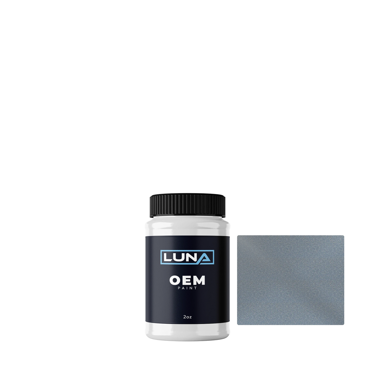 Honda | Acura Morning Mist Blue M. B618M | Luna OEM Basecoat - 2oz Touch Up Bottle w/ Brush