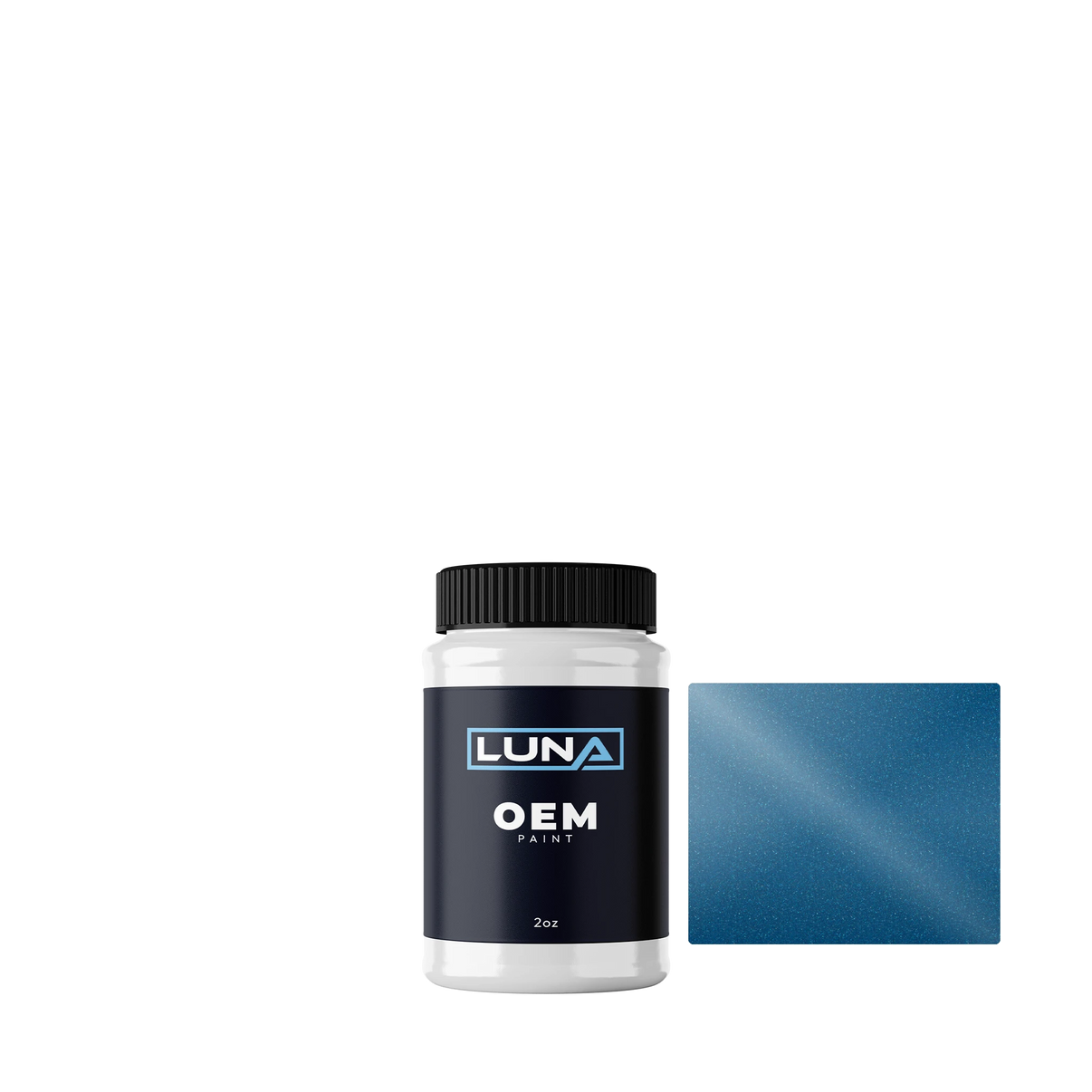 Honda | Acura Cerulean Blue M. 1 BG53M | Luna OEM Basecoat - 2oz Touch Up Bottle w/ Brush