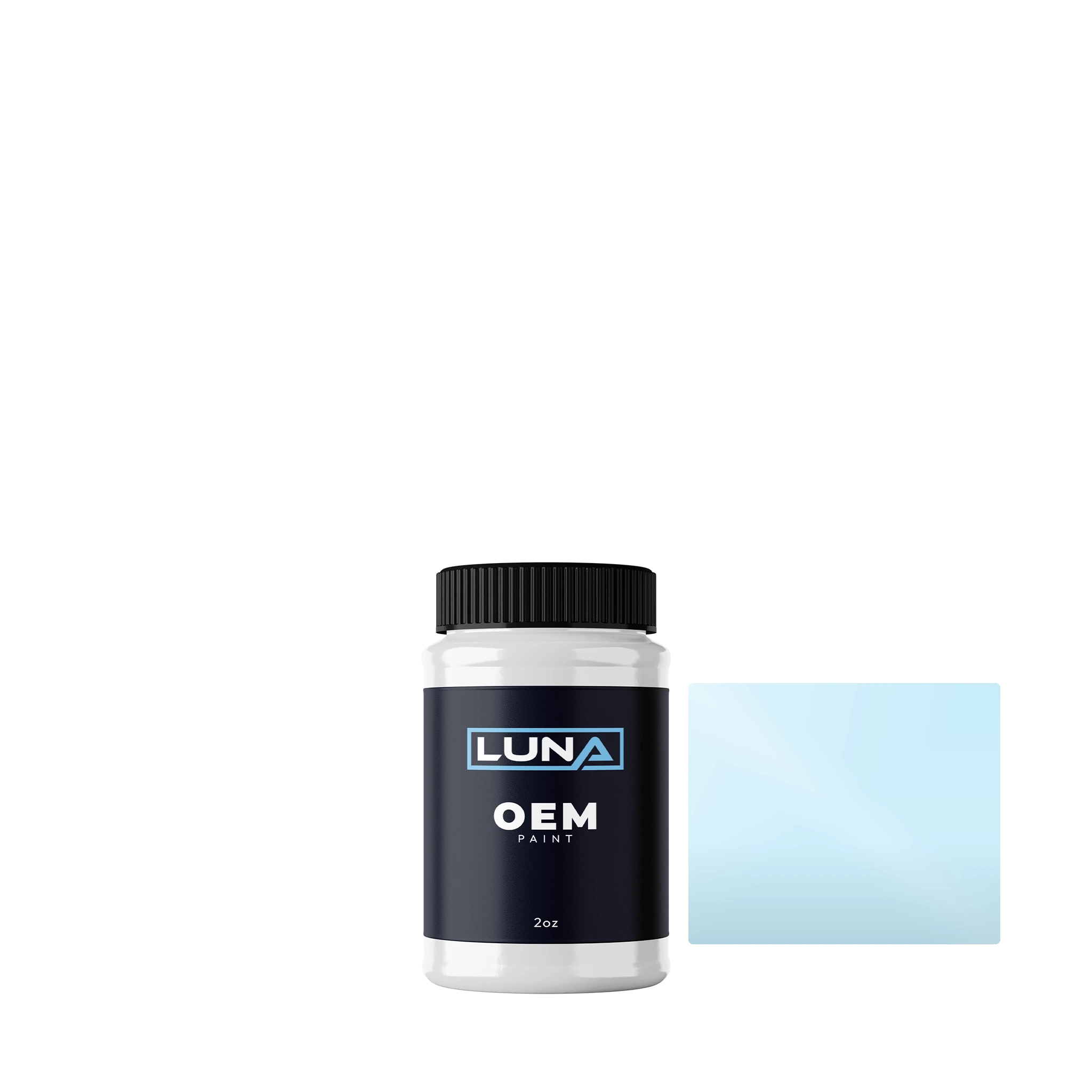 Dr Leggett Police Blue S3203 | Luna OEM Basecoat - 2oz Touch Up Bottle w/ Brush