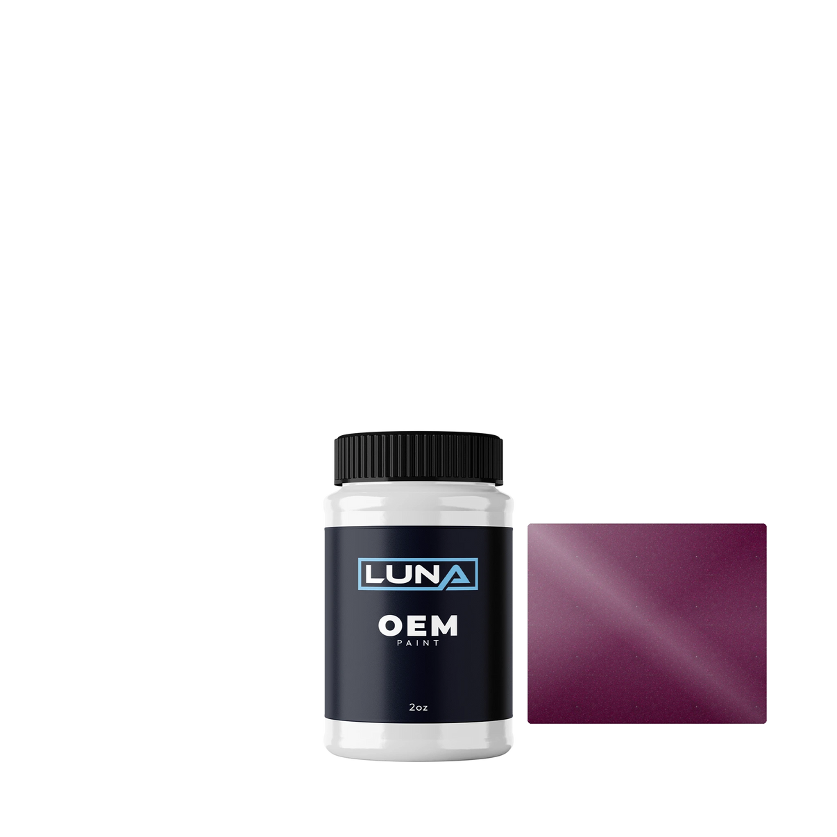 Bombardier Mulberry M. B158 | Luna OEM Basecoat - 2oz Touch Up Bottle w/ Brush