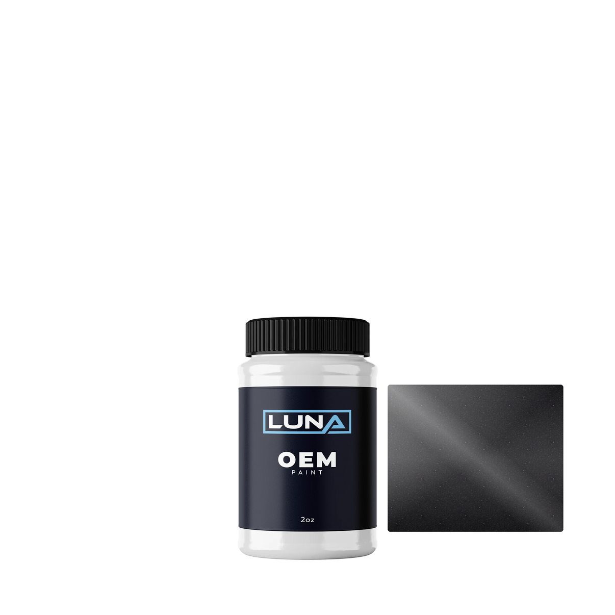 Alfa Romeo Blu Inca M. 743 | Luna OEM Basecoat - 2oz Touch Up Bottle w/ Brush