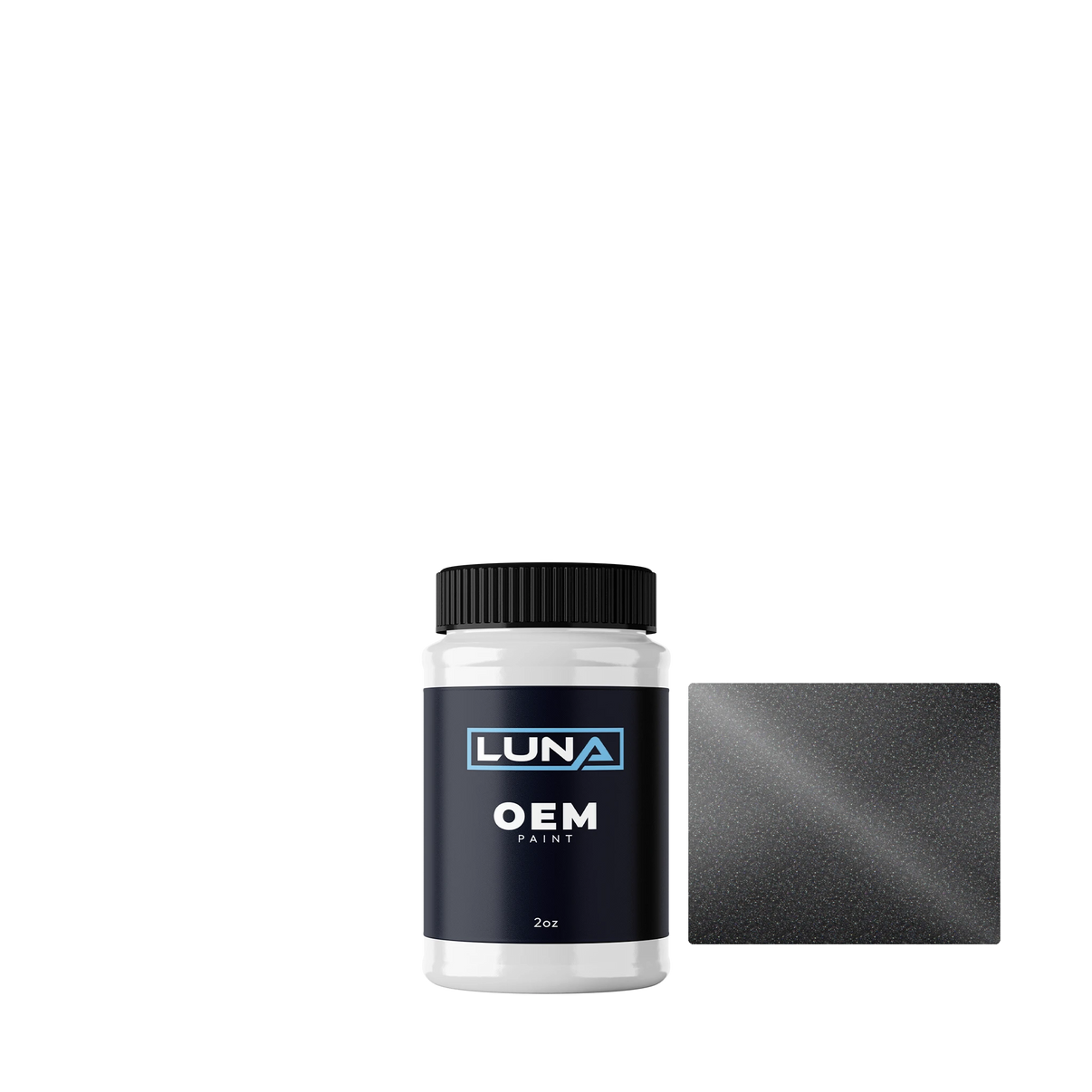 Toyota Magnetic Grey M. 1G3 | Luna OEM Basecoat - 2oz Touch Up Bottle w/ Brush