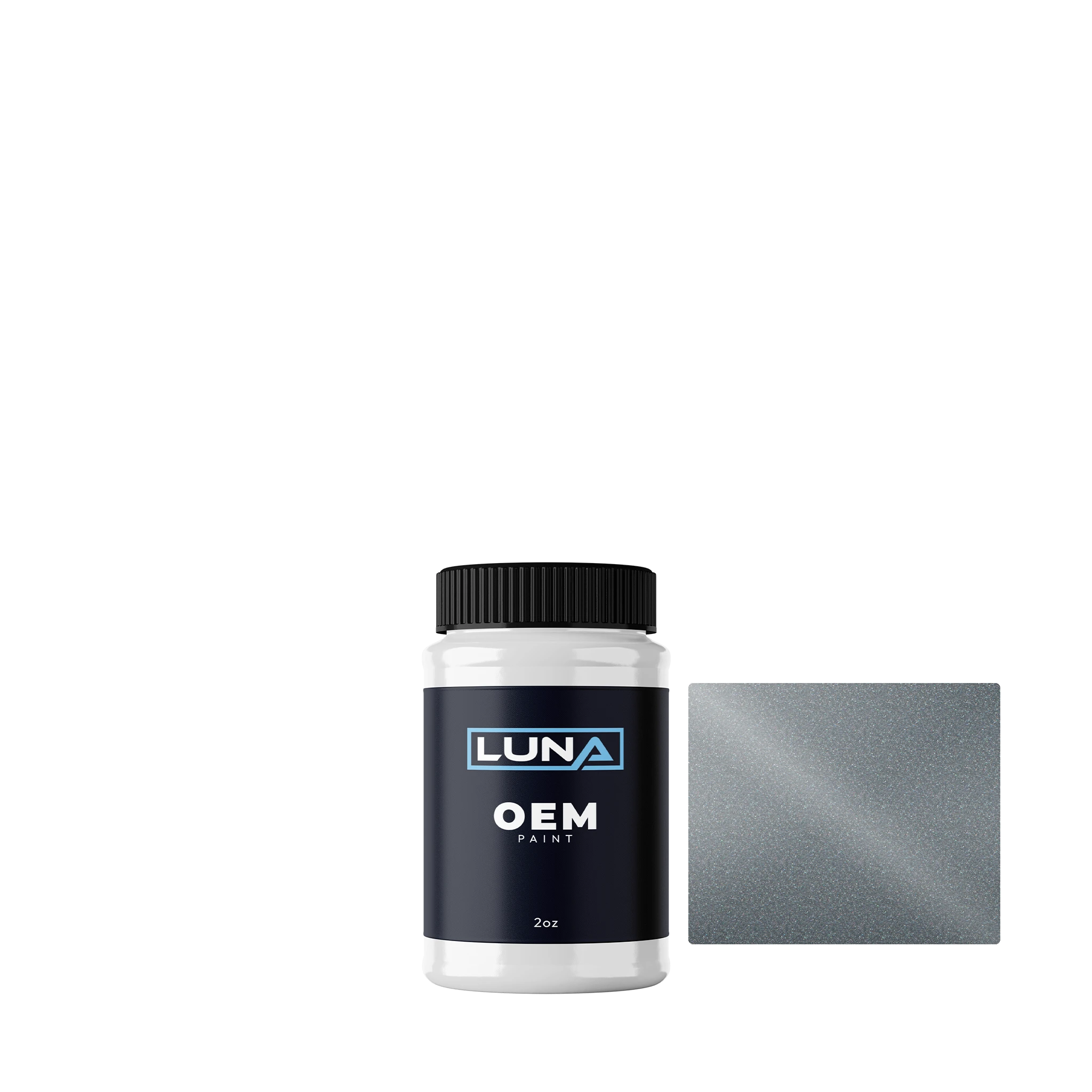 Audi | VW Mountain Grey M. Z3 | Luna OEM Basecoat - 2oz Touch Up Bottle w/ Brush