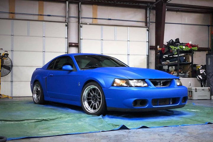 Flex Blue Peelable Car Kit on a customer car