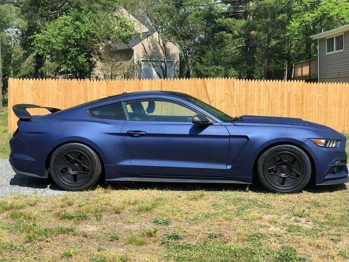 Supermarine Blue Plasti Dip on a customer car