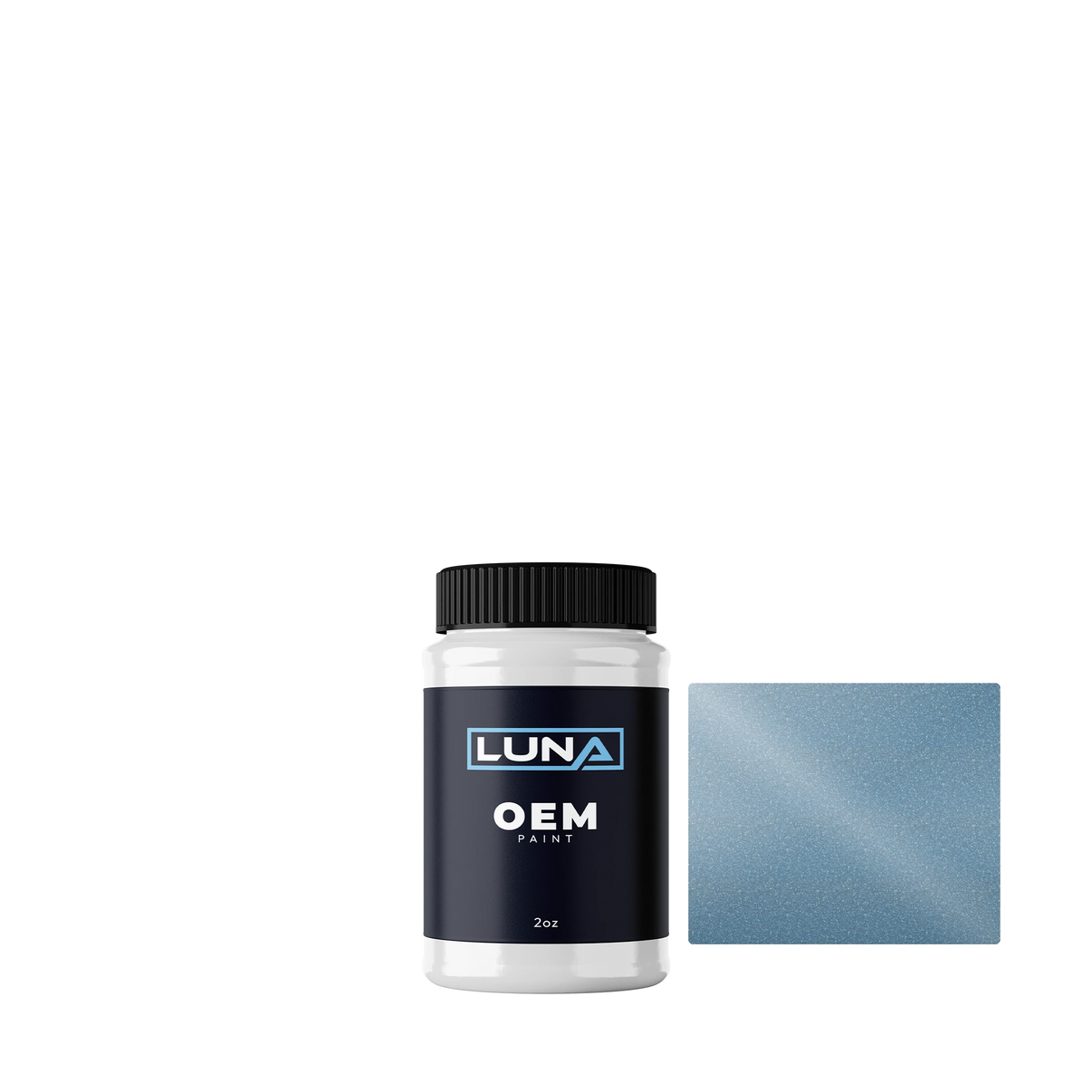 Nissan Sonic Blue M. RBE | Luna OEM Basecoat - 2oz Touch Up Bottle w/ Brush