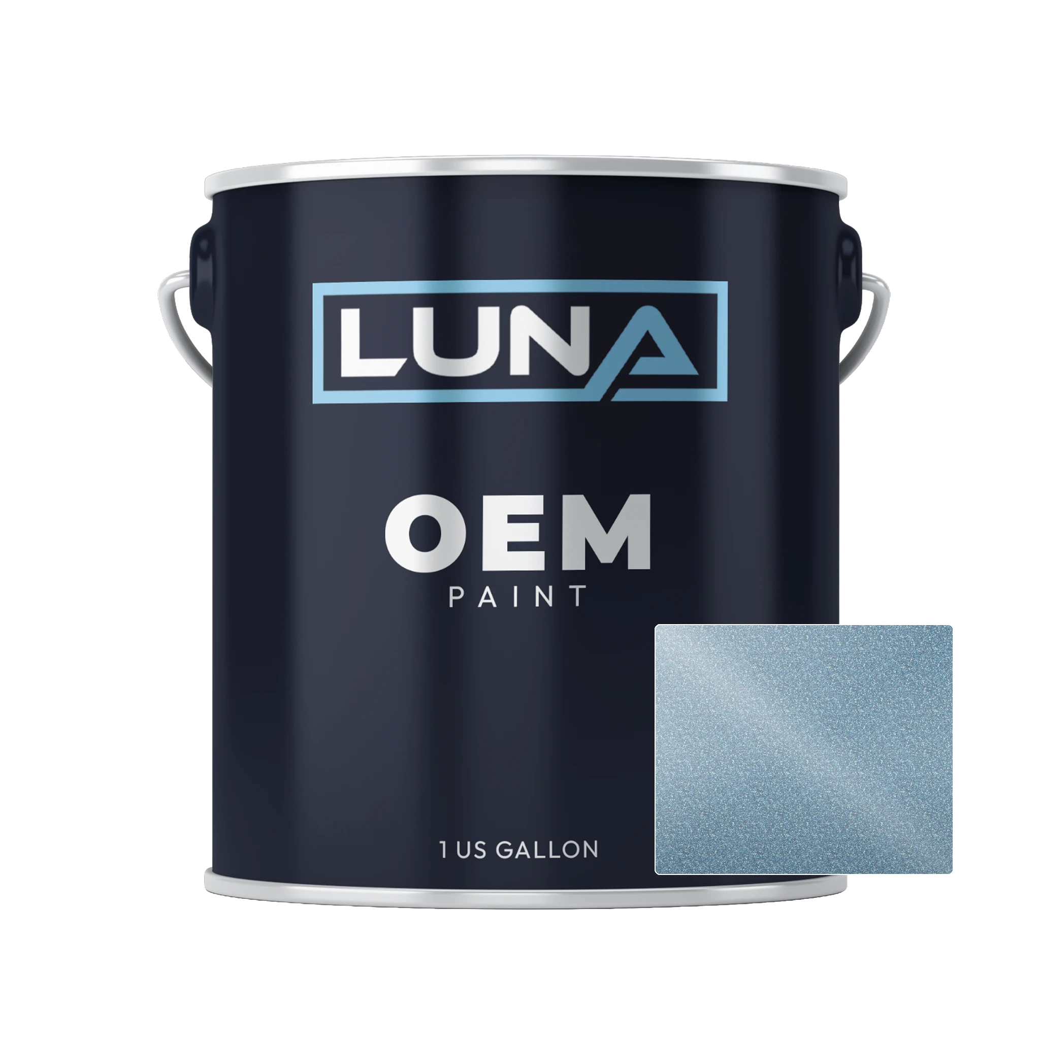 Hyundai Ice Blue M. 2B | Luna OEM Basecoat - Gallon
