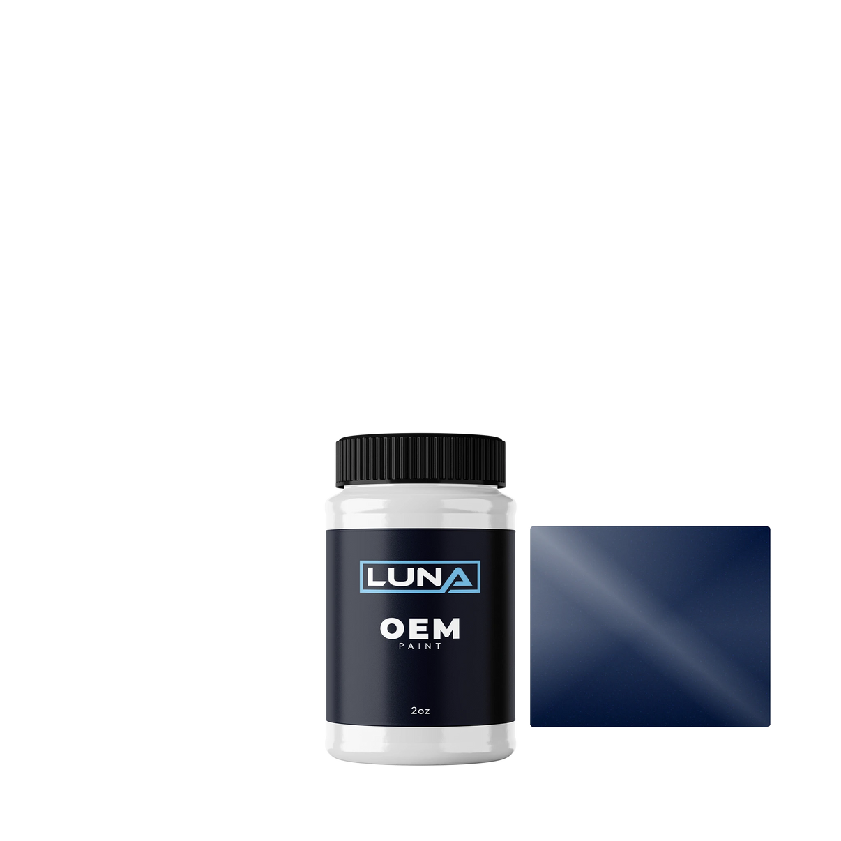 Citroen Bleu Magnetic Nacre EEG | Luna OEM Basecoat - 2oz Touch Up Bottle w/ Brush