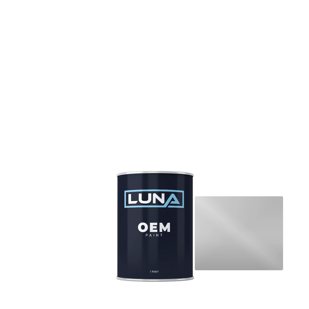 Volvo Aurora Silver M. P. 745 | Luna OEM Basecoat - Pint