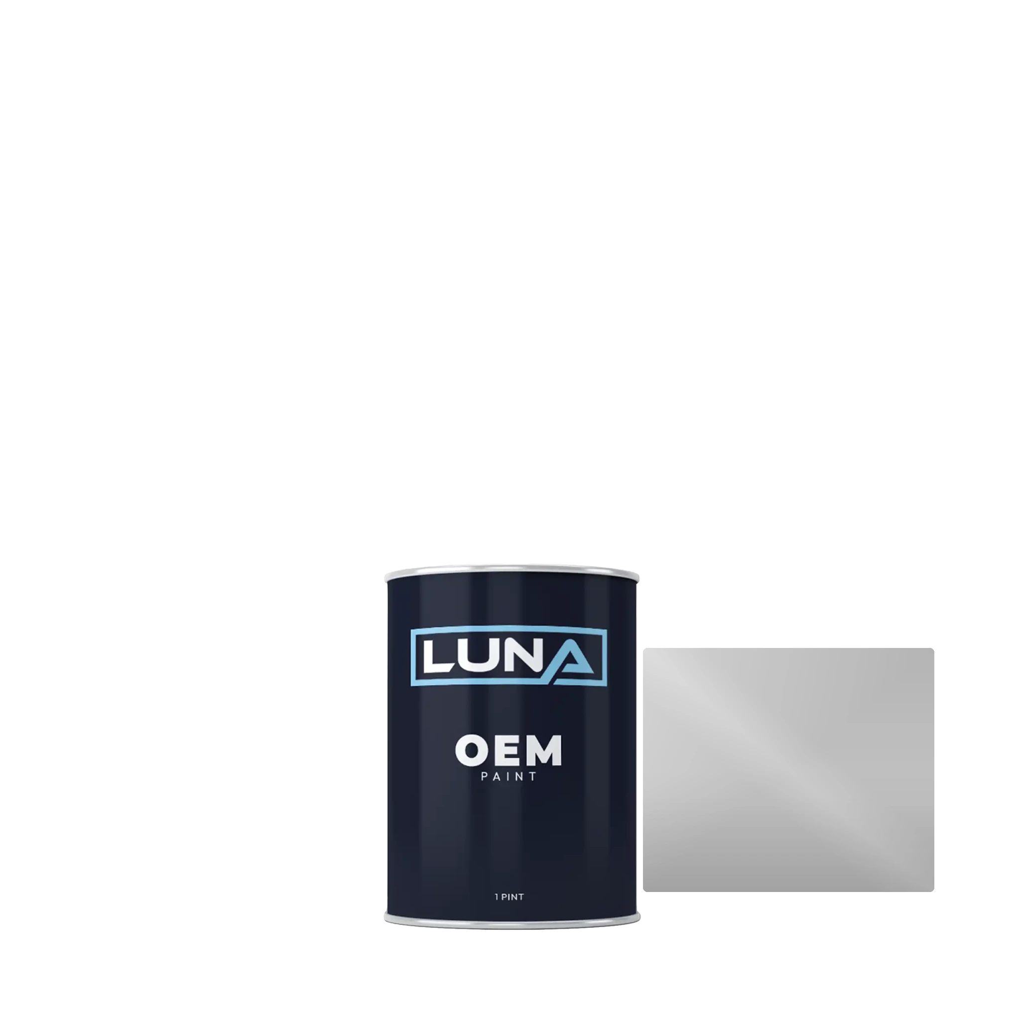Volvo Aurora Silver M. P. 745 | Luna OEM Basecoat - Pint