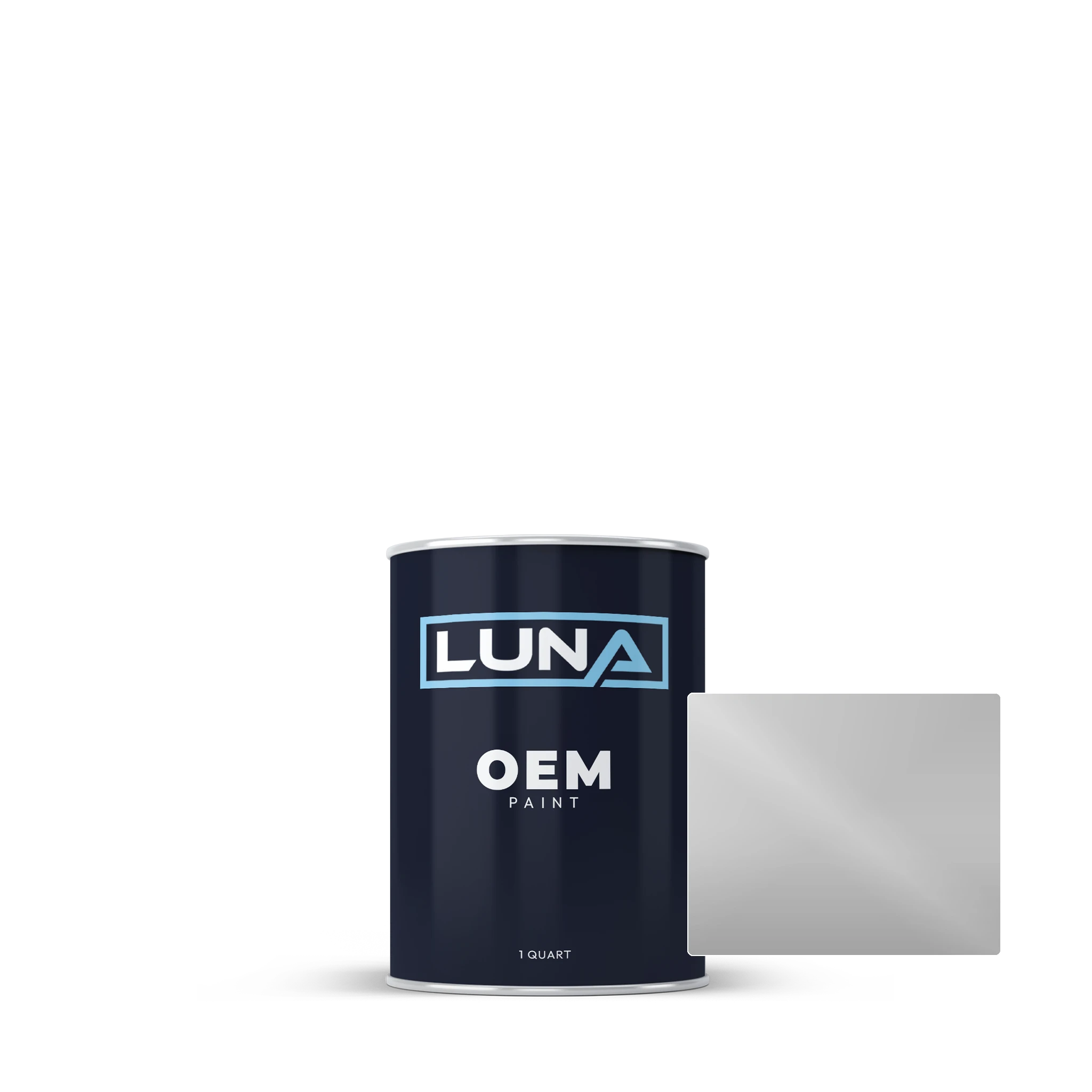 Volvo Aurora Silver M. P. 745 | Luna OEM Basecoat - Quart