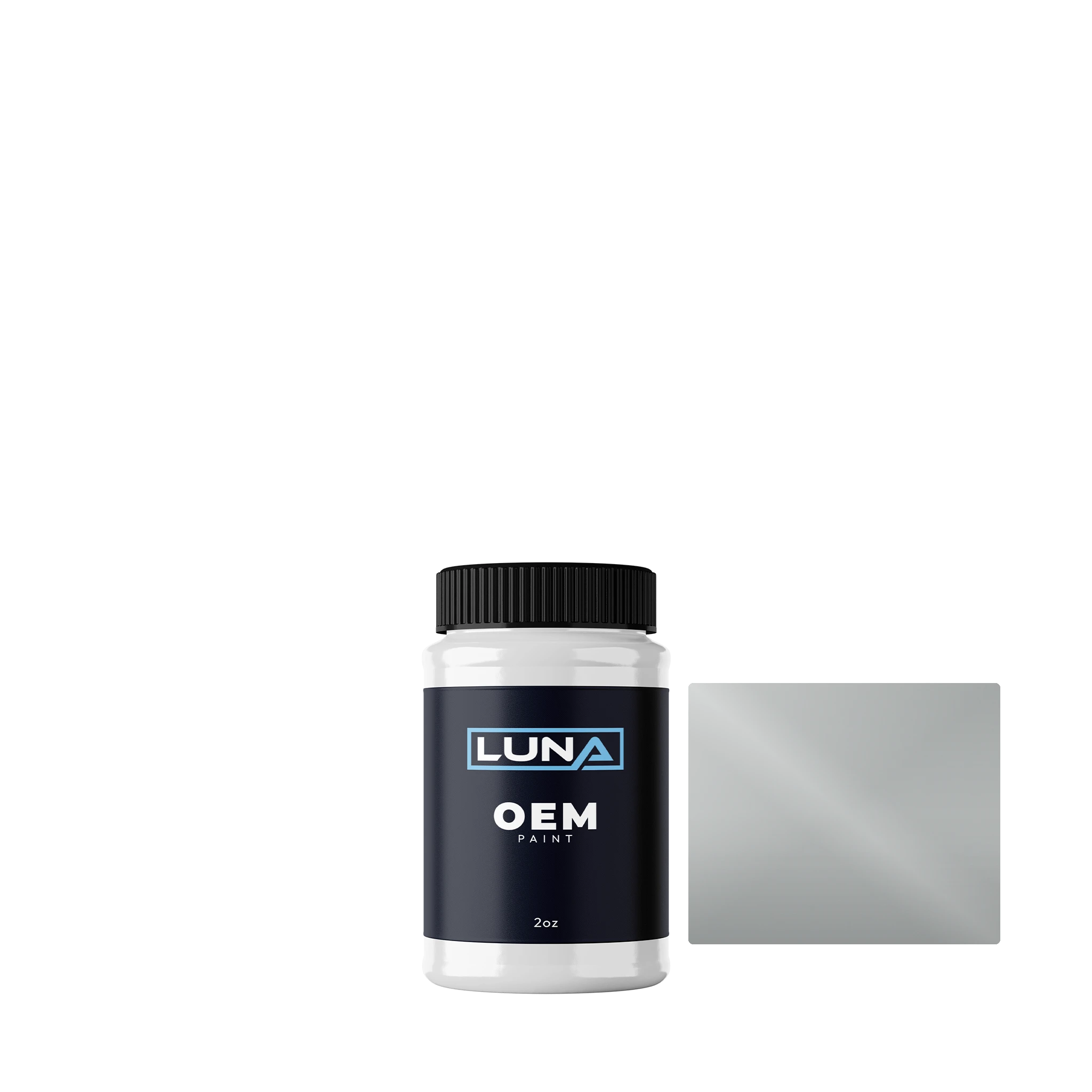 Nissan Gray K02-T2 | Luna OEM Basecoat - 2oz Touch Up Bottle w/ Brush