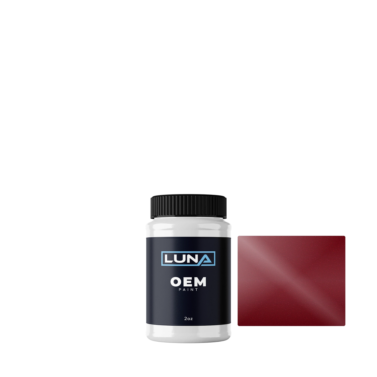 Toyota Red P. 3H4 | Luna OEM Basecoat - 2oz Touch Up Bottle w/ Brush