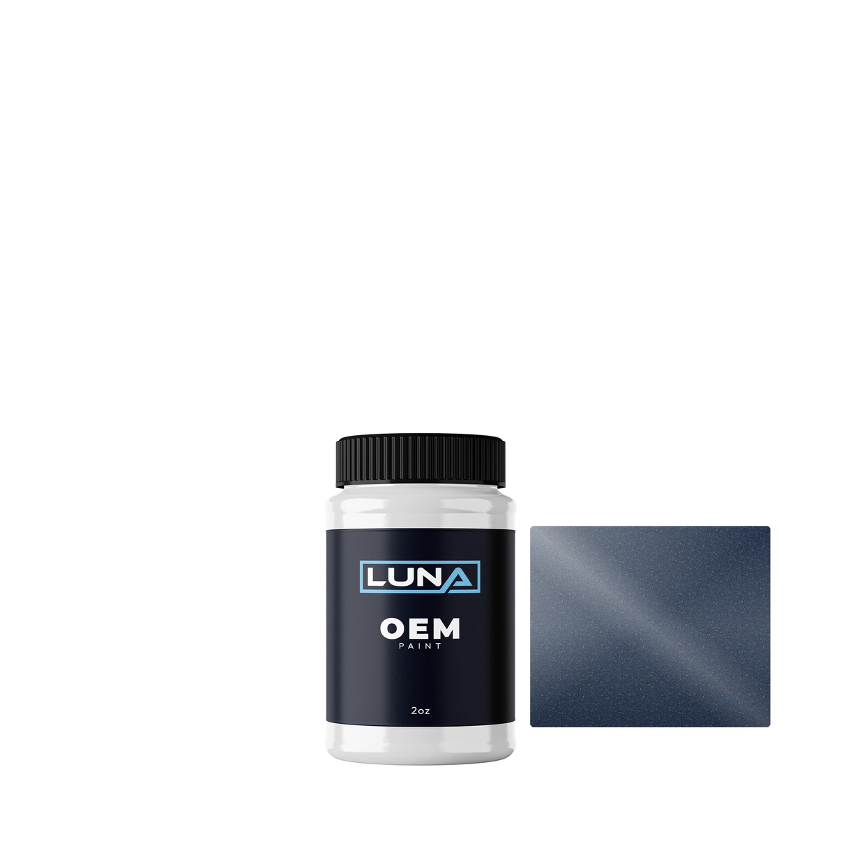 Audi | VW Pacific Blue M. 2 A5J | Luna OEM Basecoat - 2oz Touch Up Bottle w/ Brush