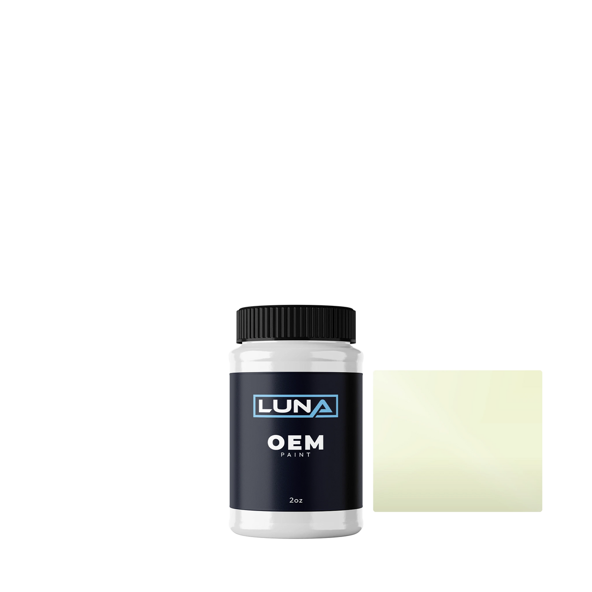 Dr B.a.y. White S2204 | Luna OEM Basecoat - 2oz Touch Up Bottle w/ Brush