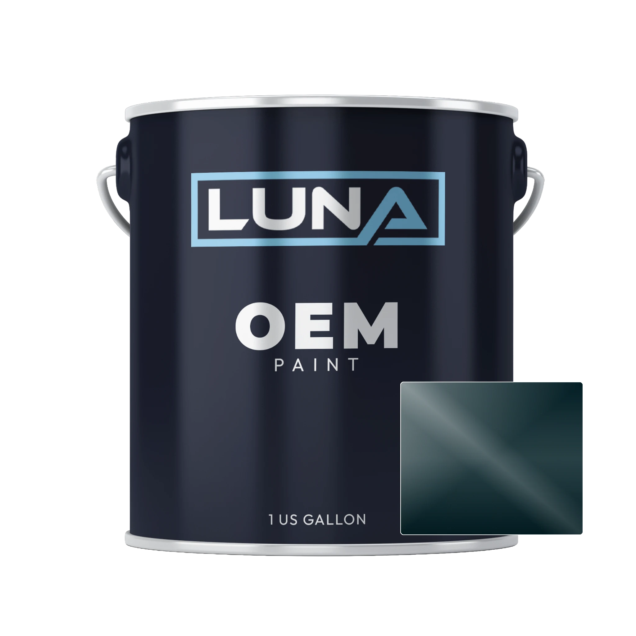 Skoda Petrol Green 1 5550 | Luna OEM Basecoat - Gallon
