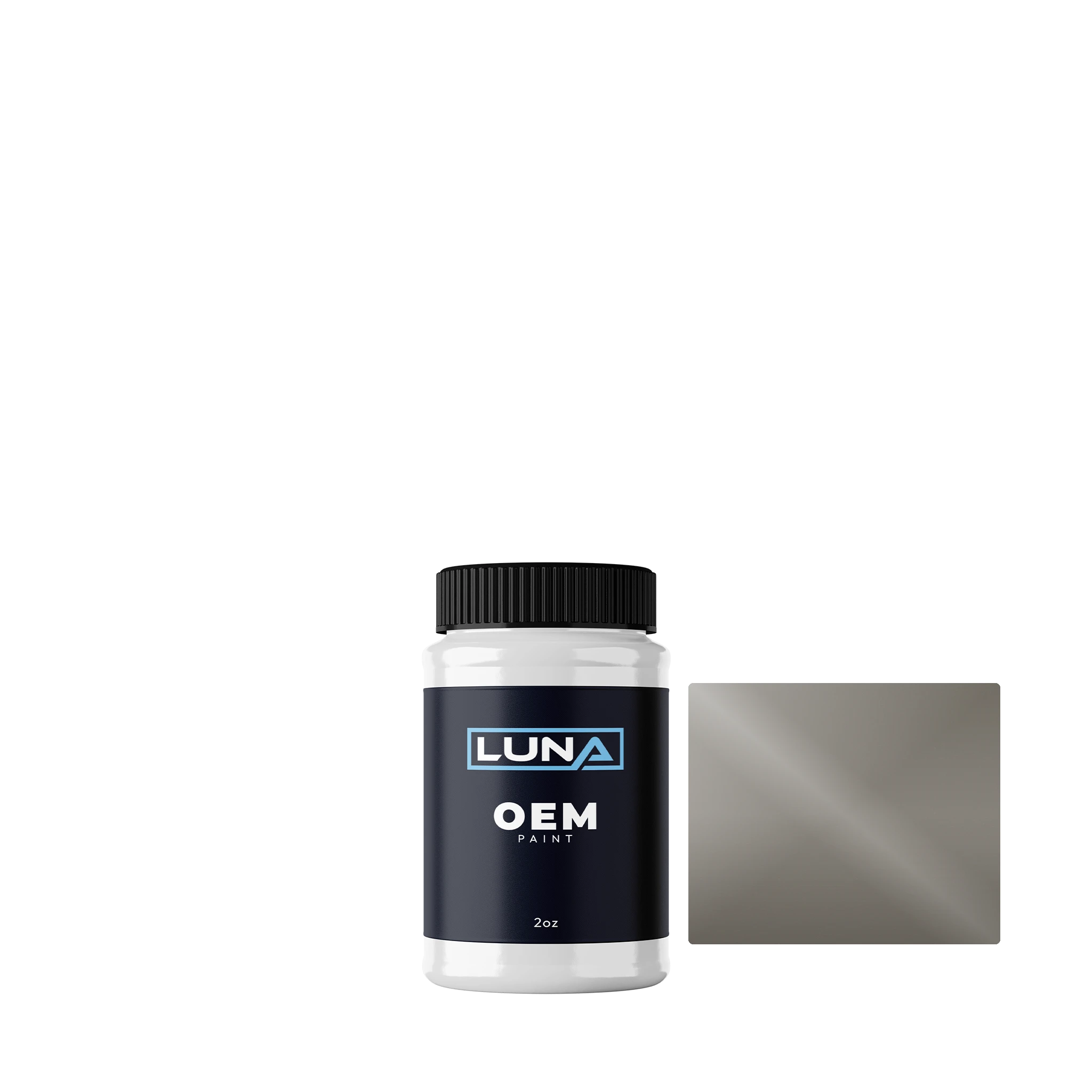 Ral Tarngrau S1 7050 | Luna OEM Basecoat - 2oz Touch Up Bottle w/ Brush