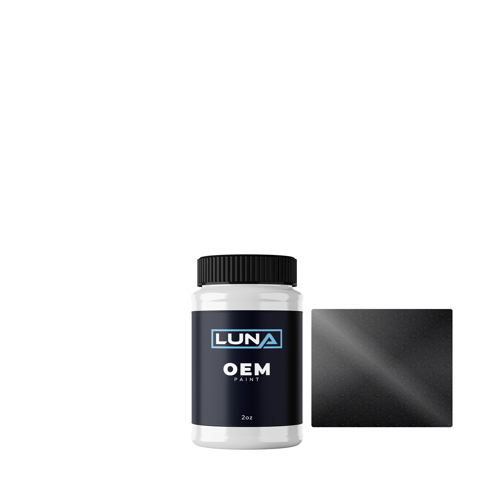 Fiat Grey M. PDW | Luna OEM Basecoat - 2oz Touch Up Bottle w/ Brush