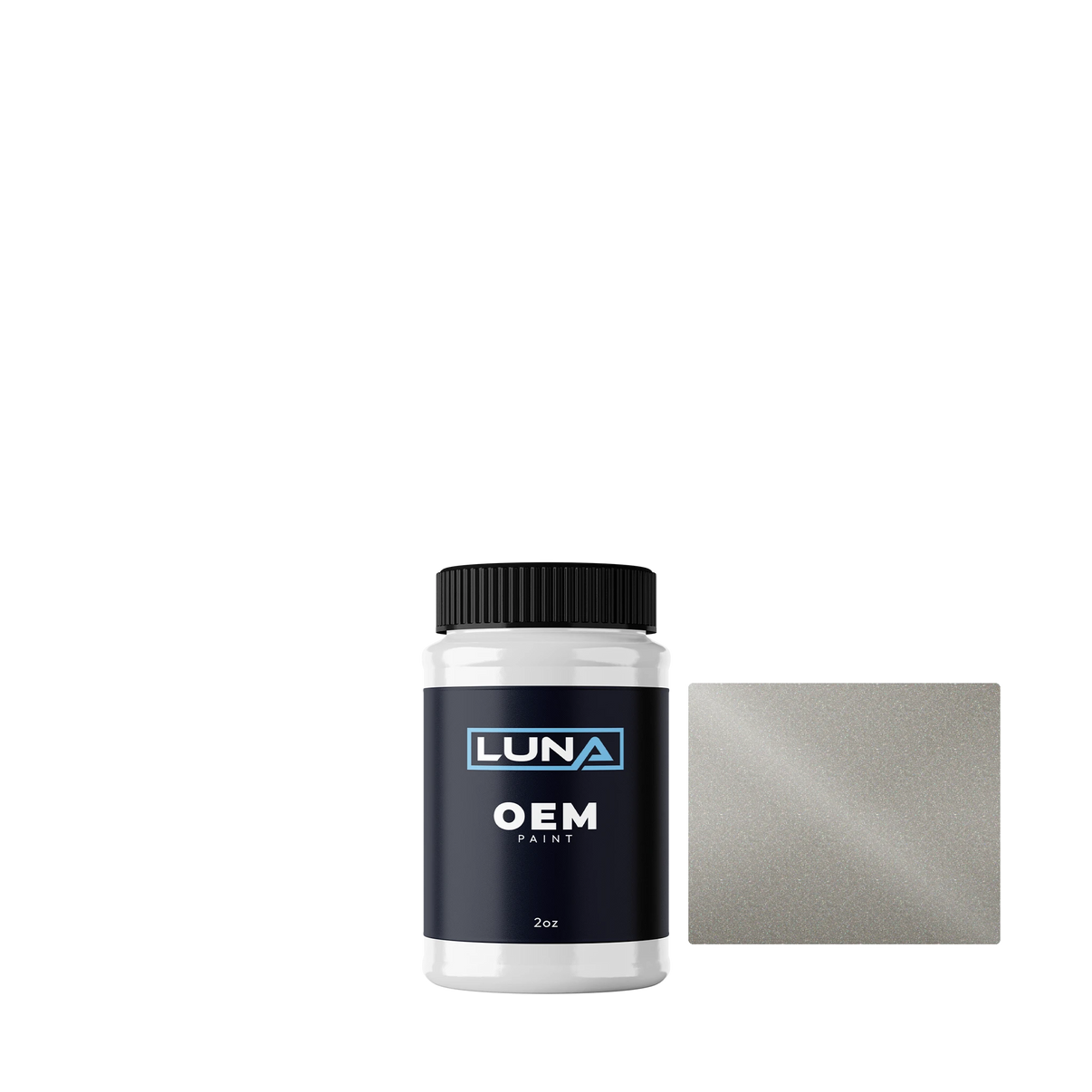 General Motors Fine Silver Birch M. 5 59-926L | Luna OEM Basecoat - 2oz Touch Up Bottle w/ Brush