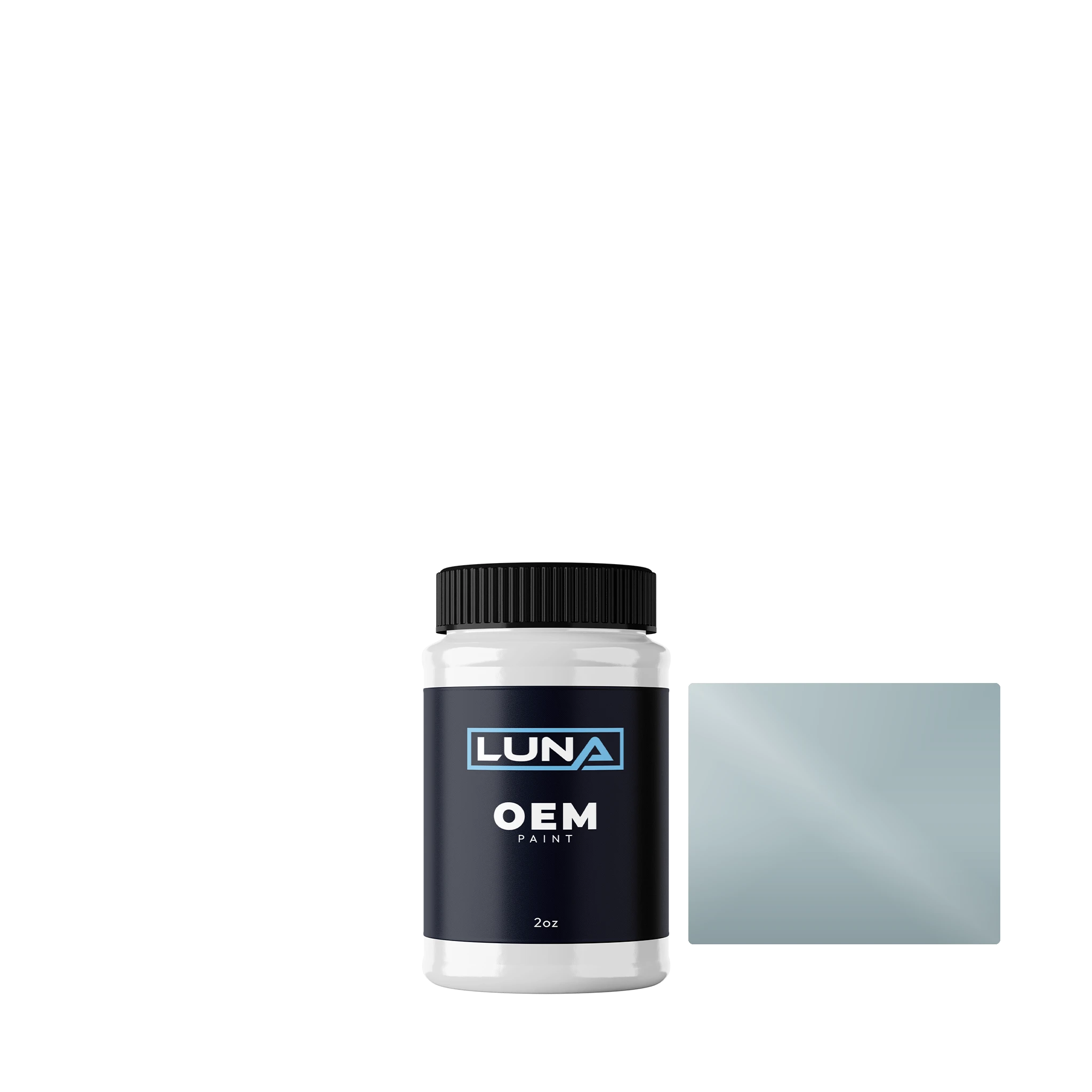 Gen. Motors Holden (aus) Panorama Silver M. 2B053 | Luna OEM Basecoat - 2oz Touch Up Bottle w/ Brush