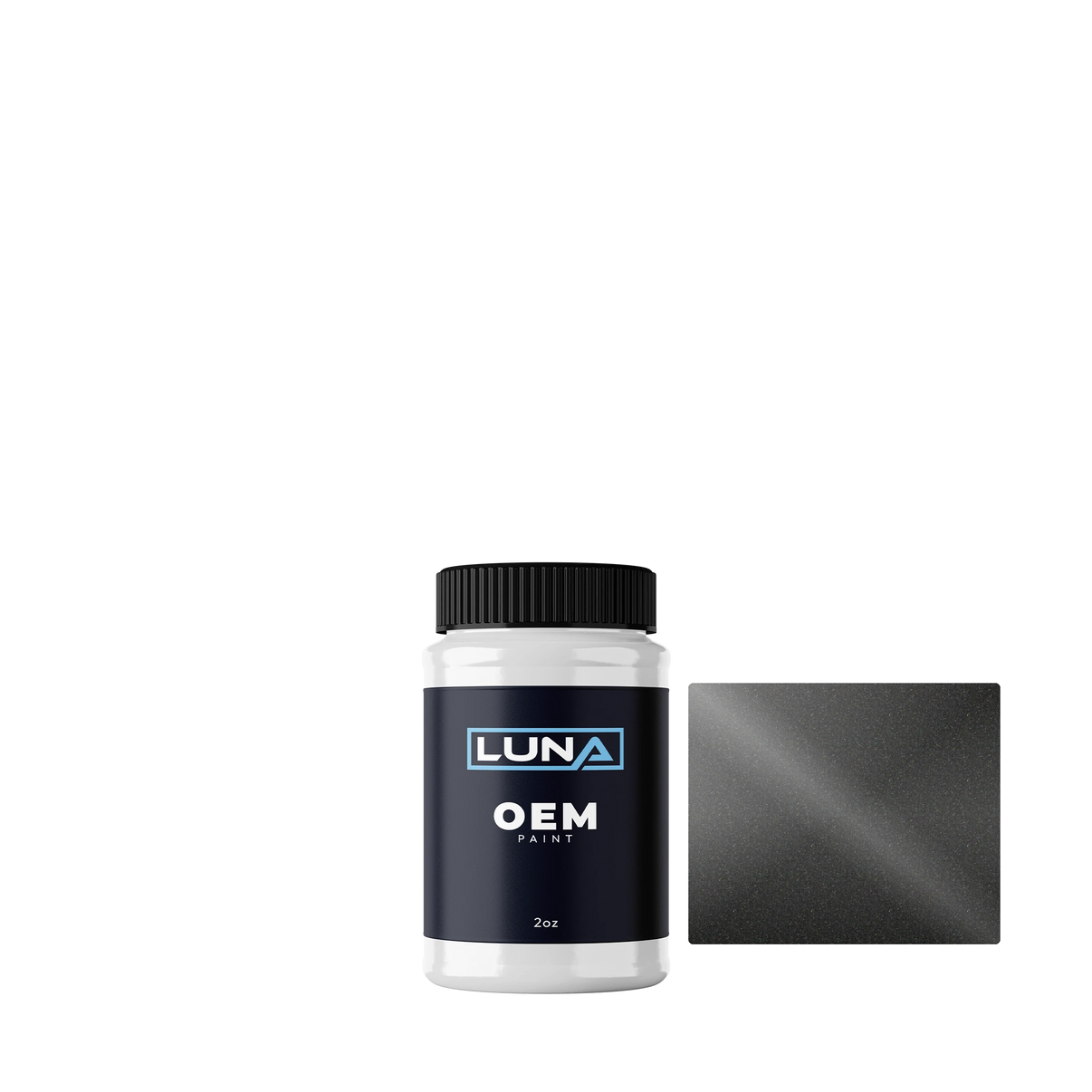 Kia Dark Phoenix Grey M. A4 | Luna OEM Basecoat - 2oz Touch Up Bottle w/ Brush