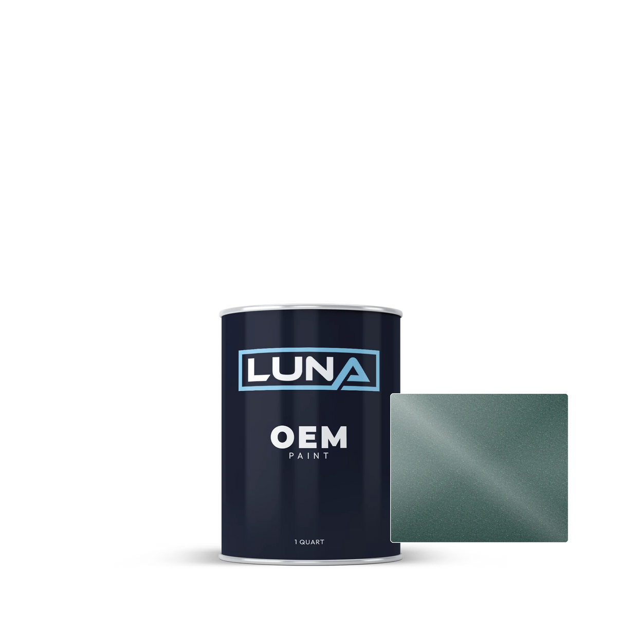Fiat Verde Scuro M. 818 | Luna OEM Basecoat - Quart