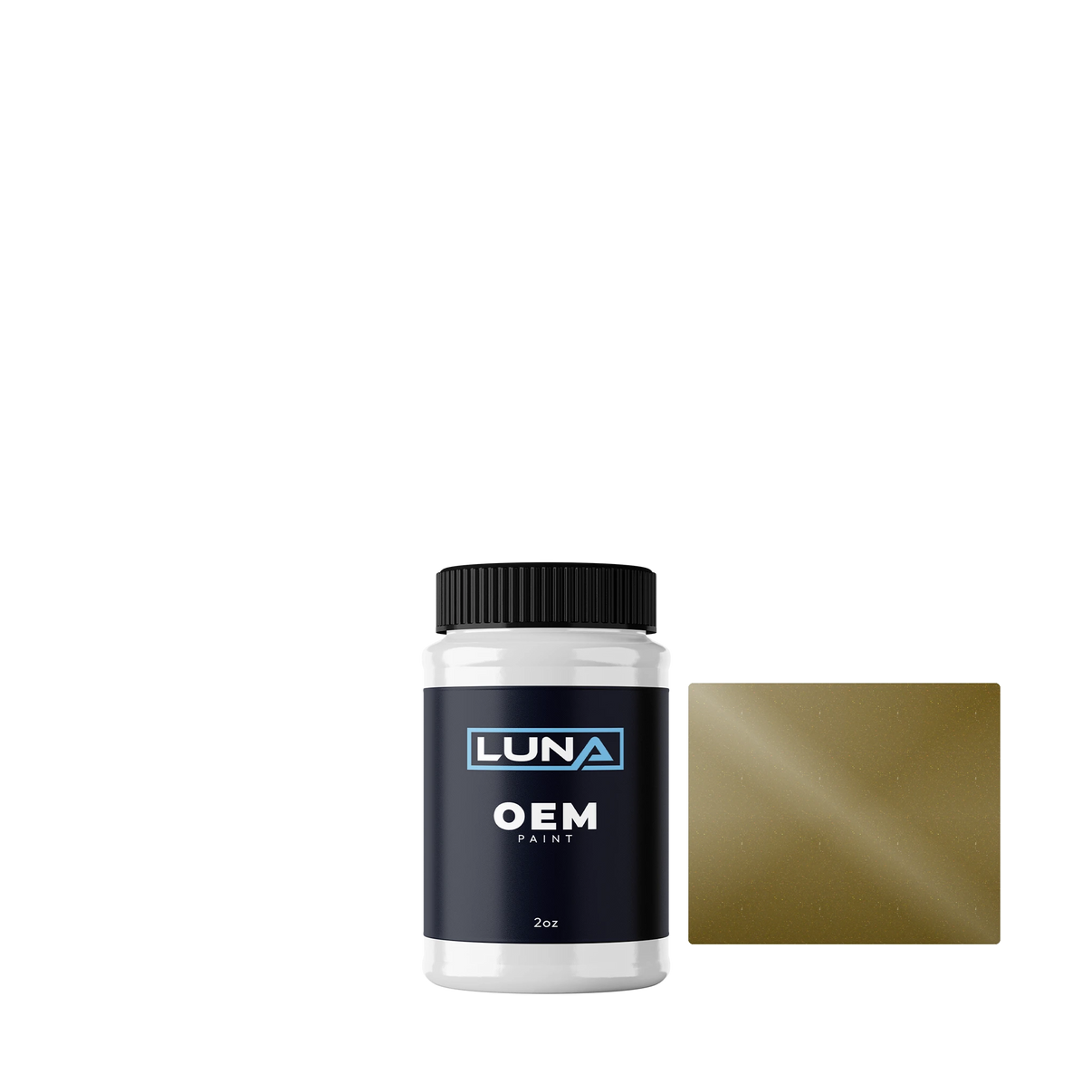 Kia Valais Green P. M. B4E | Luna OEM Basecoat - 2oz Touch Up Bottle w/ Brush