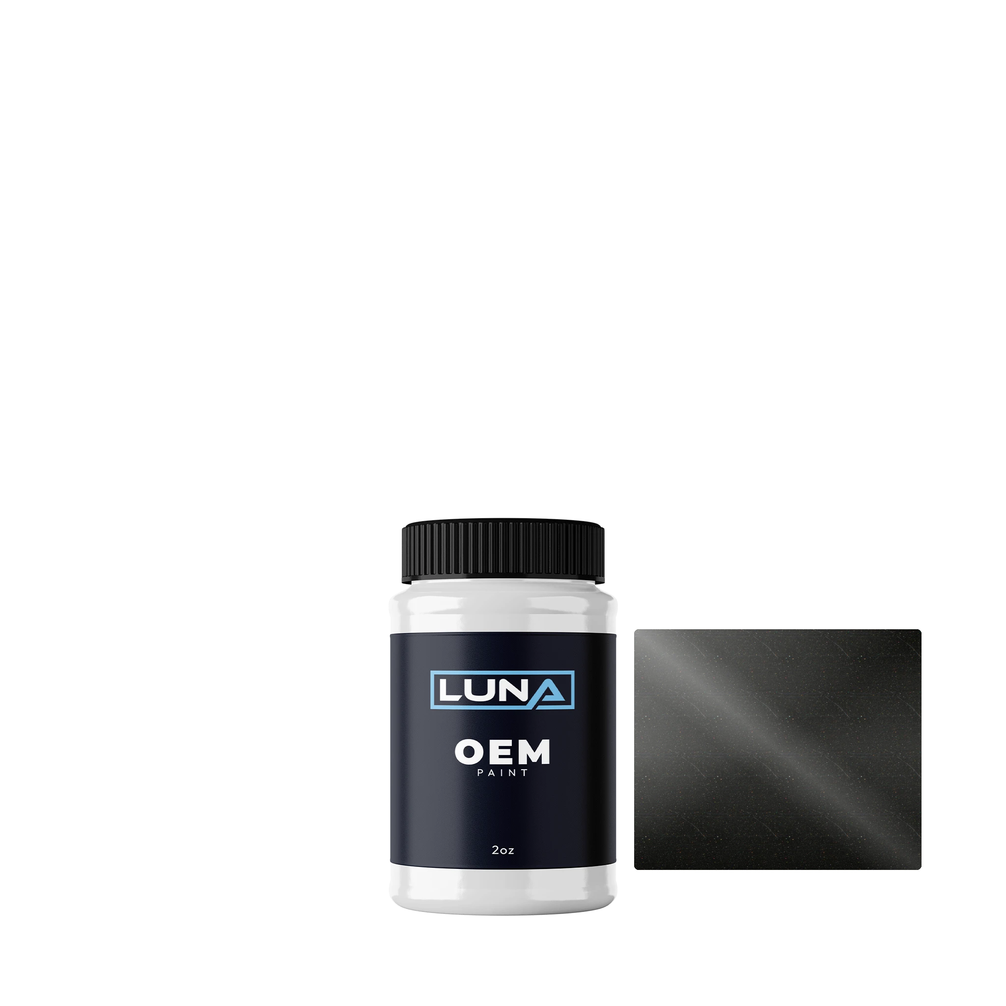 Nissan Dark Olive P. M. 2 EAN | Luna OEM Basecoat - 2oz Touch Up Bottle w/ Brush
