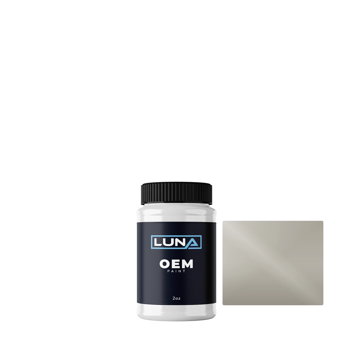 Honda Motorcycle Silver Pantheon P. NH295P | Luna OEM Basecoat - 2oz Touch Up Bottle w/ Brush