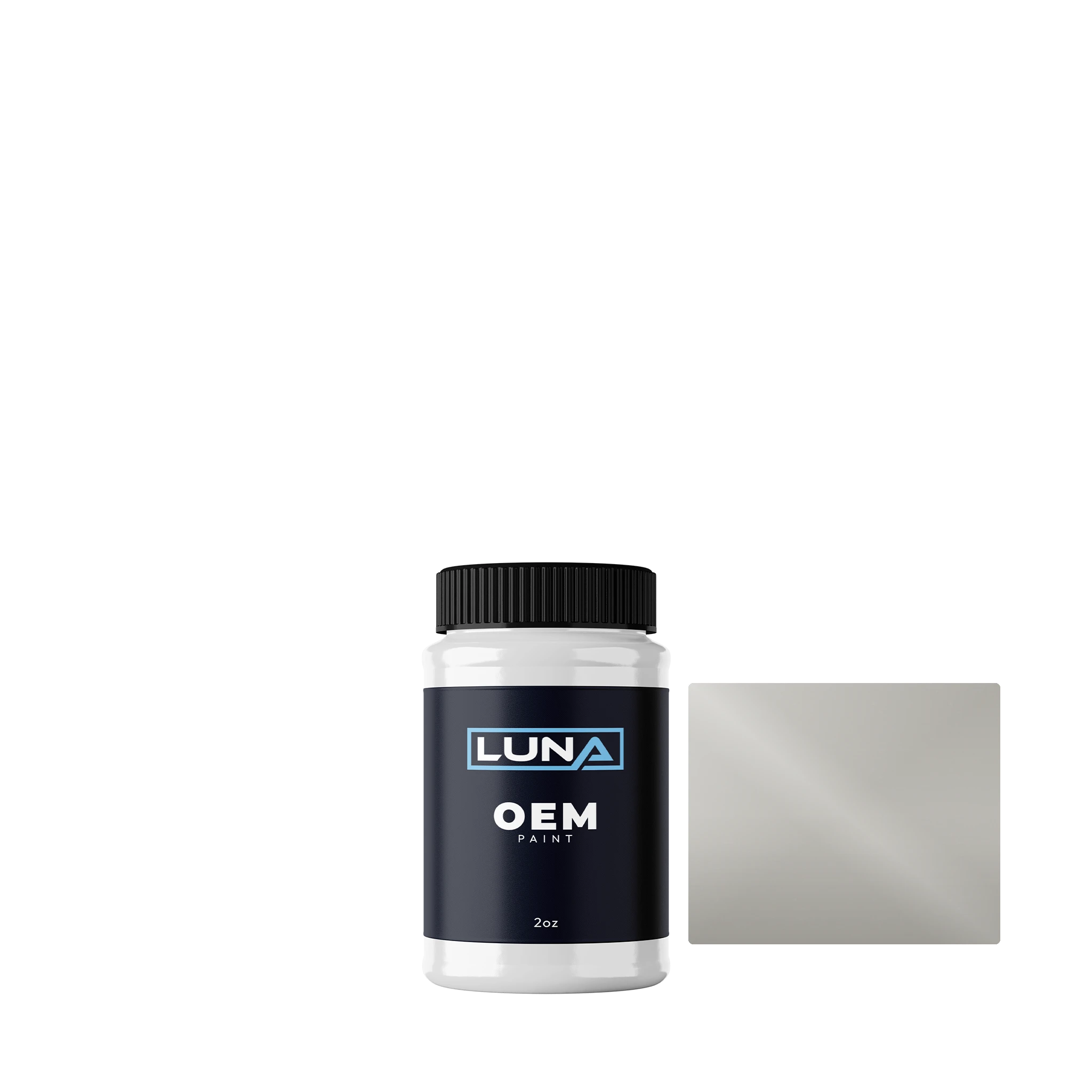 BMW Mineralsilber F24 | Luna OEM Basecoat - 2oz Touch Up Bottle w/ Brush