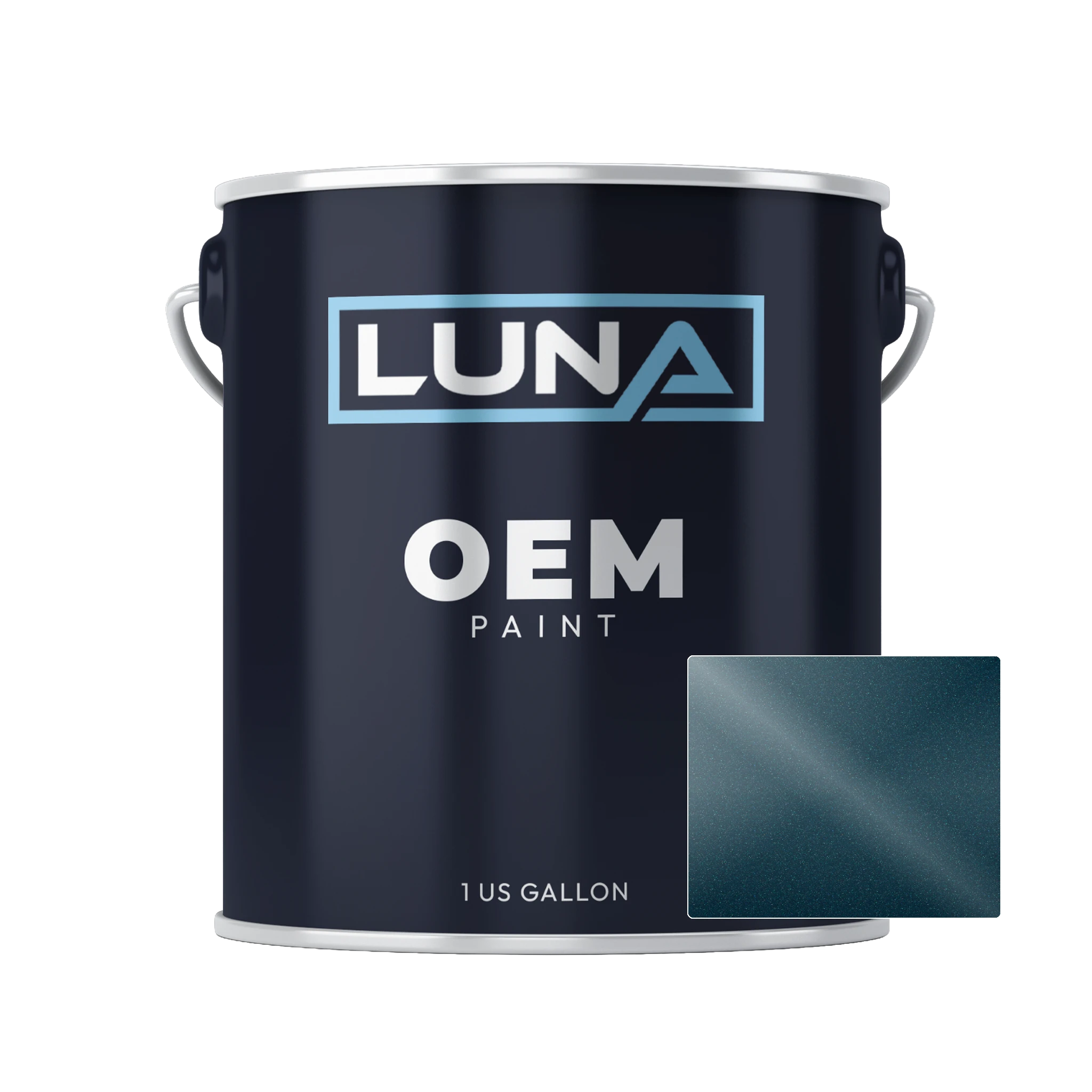 Volvo Gruenblau M. 115 | Luna OEM Basecoat - Gallon