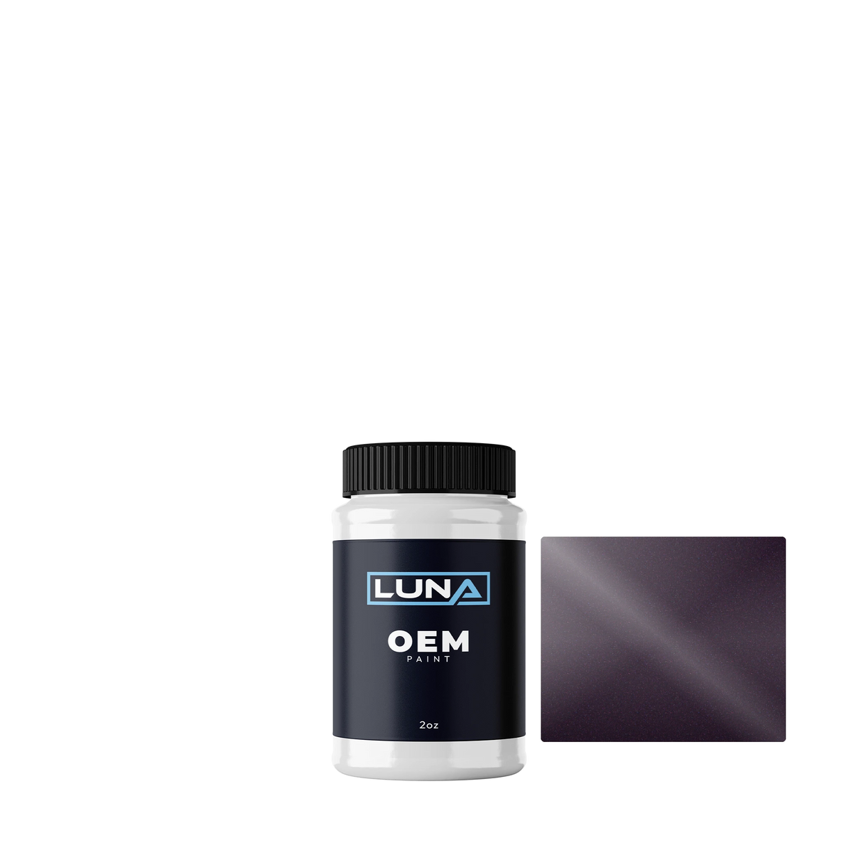 Ferrari Thistle Purple P. 666104 | Luna OEM Basecoat - 2oz Touch Up Bottle w/ Brush