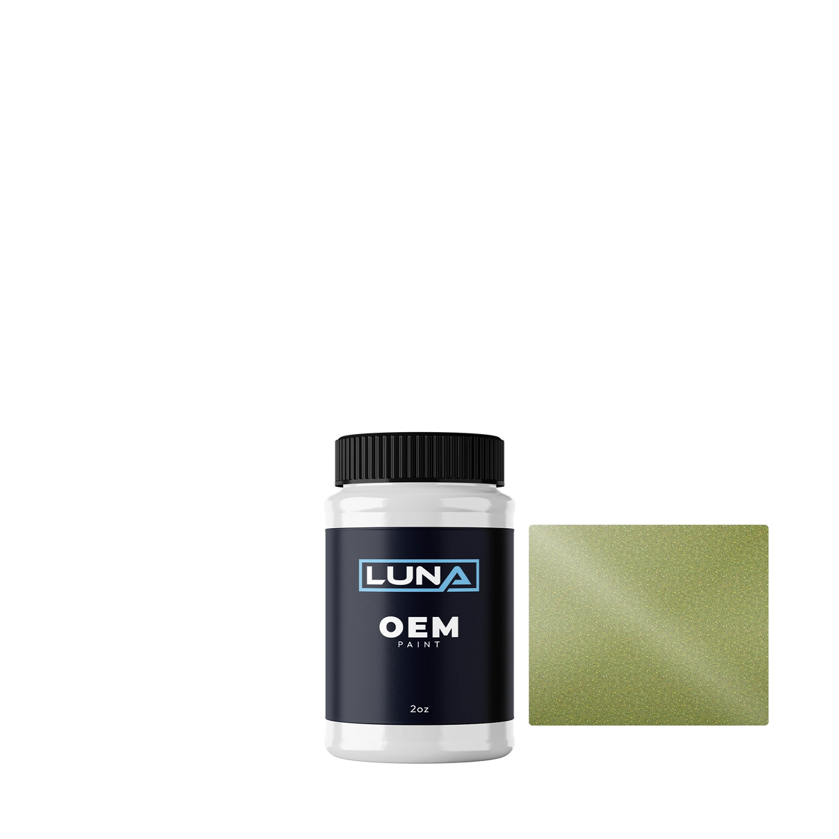 Subaru Plasma Green M. 1 J9U | Luna OEM Basecoat - 2oz Touch Up Bottle w/ Brush