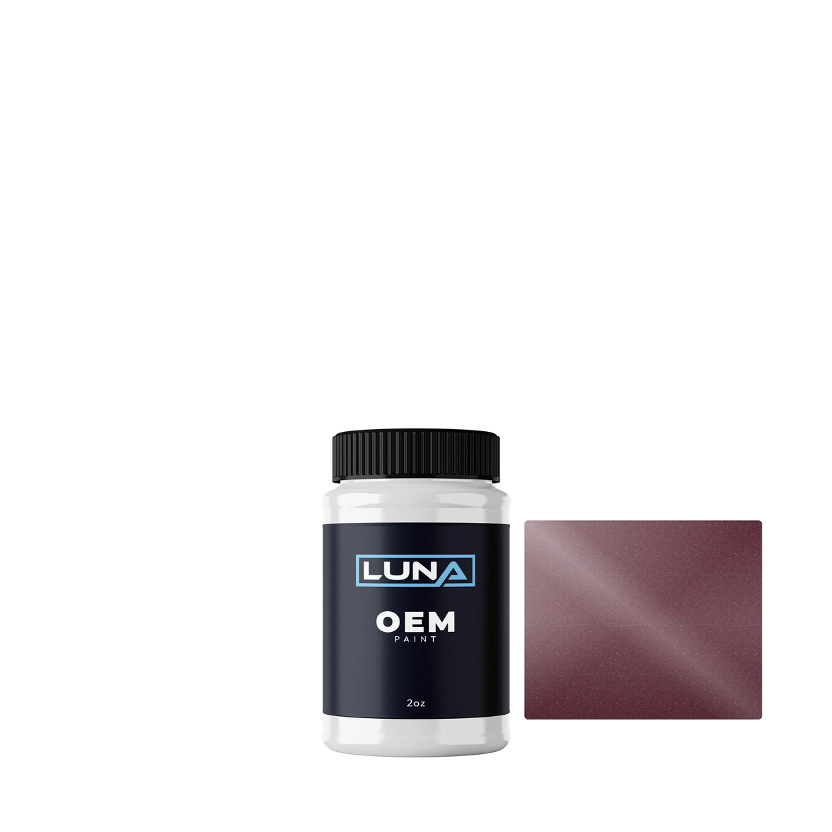 Subaru Reddish Mauve P. M. 46B | Luna OEM Basecoat - 2oz Touch Up Bottle w/ Brush