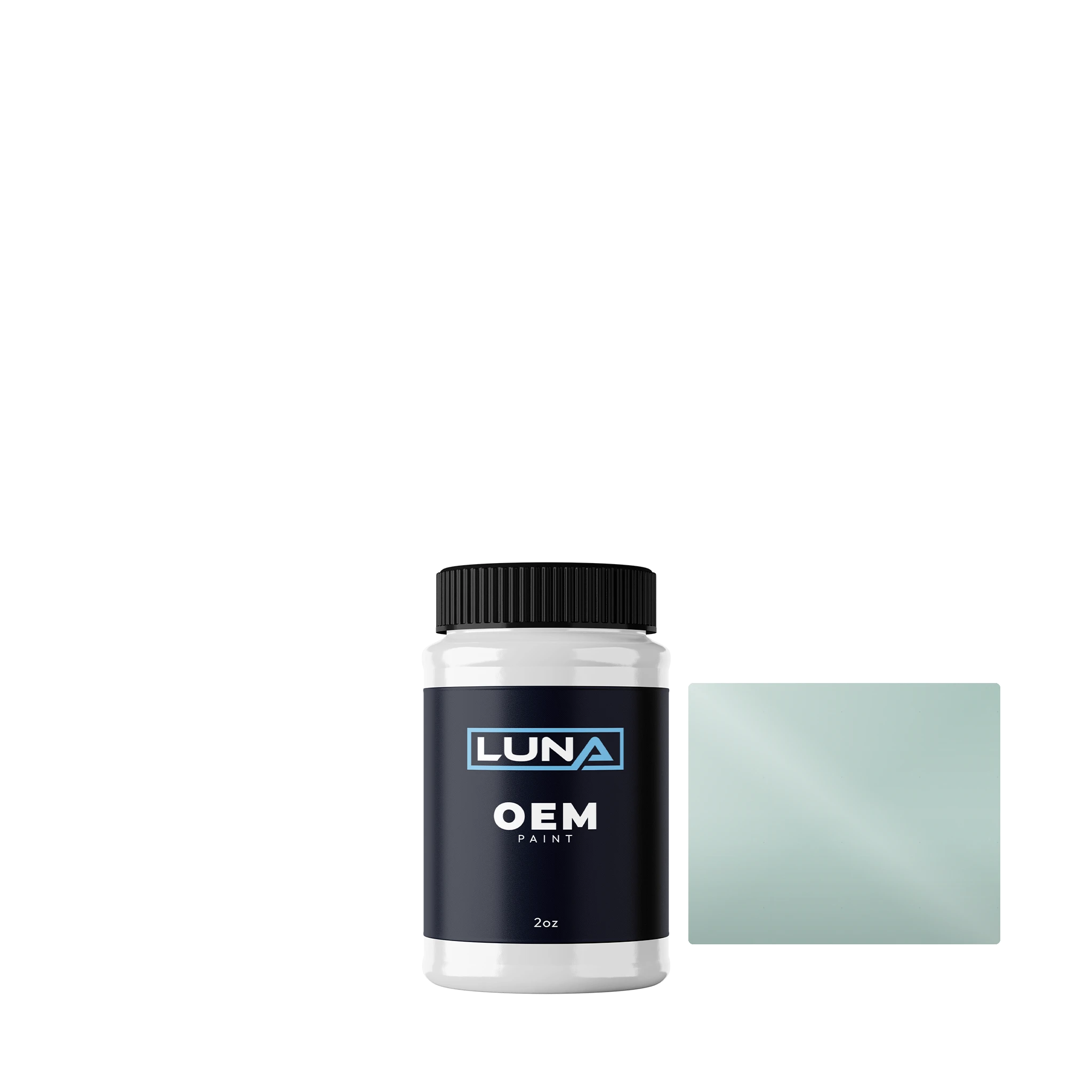 Ford Arcadian Blue M1226 | Luna OEM Basecoat - 2oz Touch Up Bottle w/ Brush