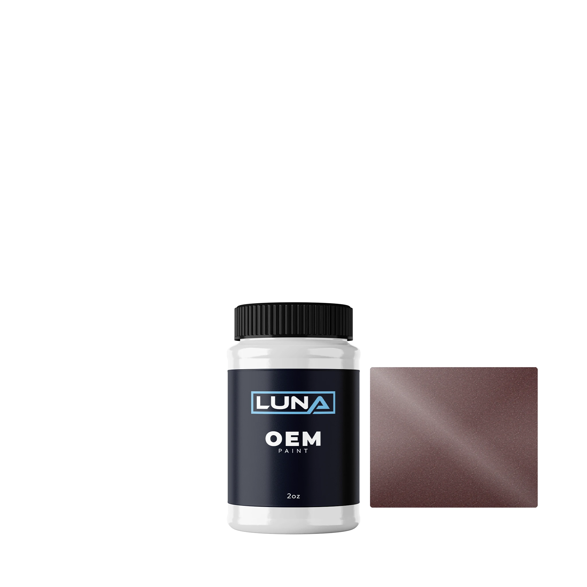General Motors Medium Rosewood M. WA8990 | Luna OEM Basecoat - 2oz Touch Up Bottle w/ Brush
