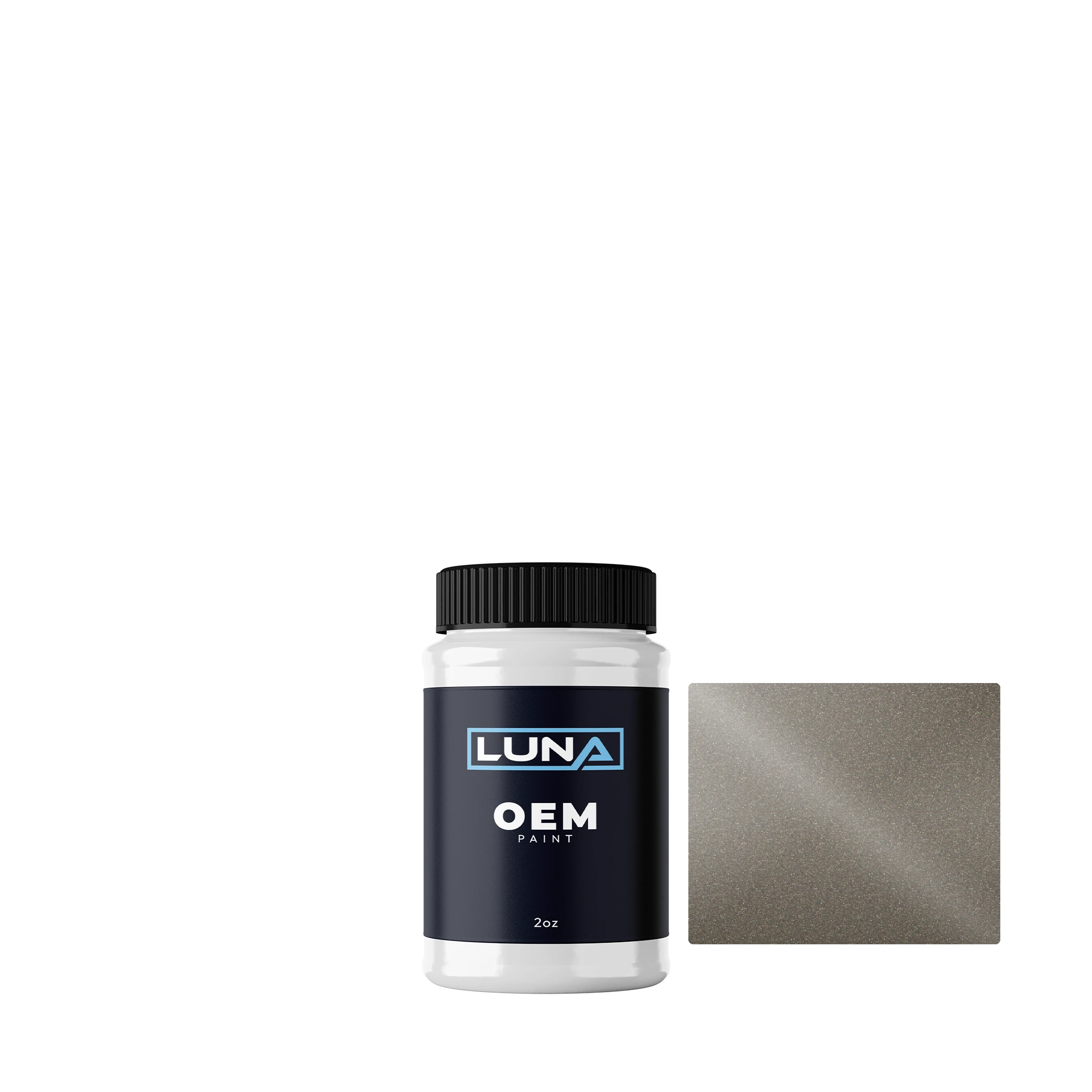 General Motors Greige 1 M. WA615G | Luna OEM Basecoat - 2oz Touch Up Bottle w/ Brush