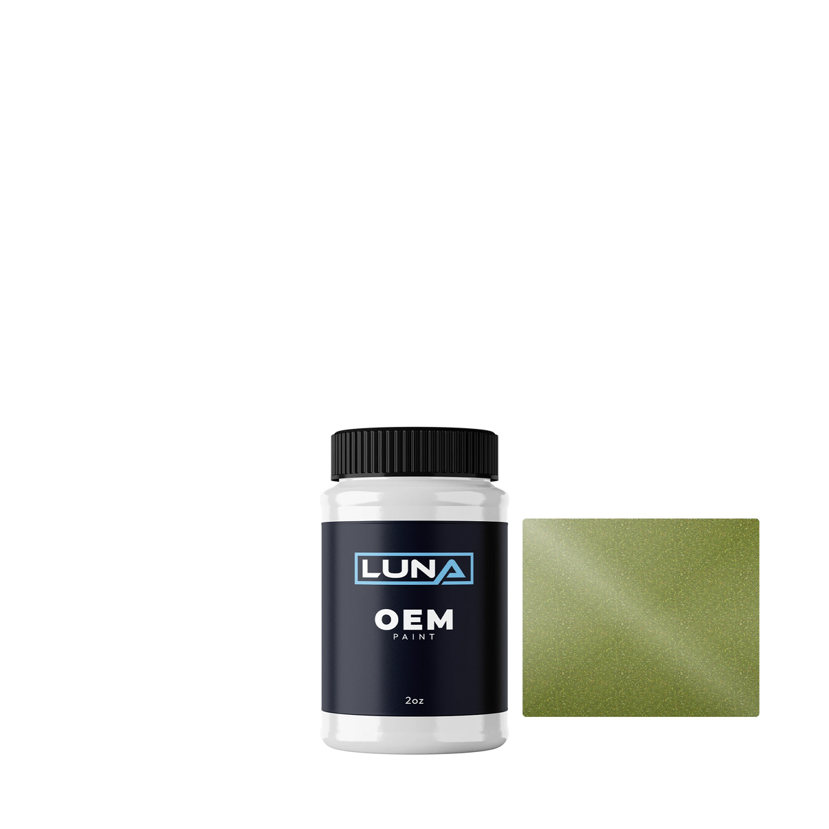 Haima Aurora Green Pearl M. 3M1 | Luna OEM Basecoat - 2oz Touch Up Bottle w/ Brush