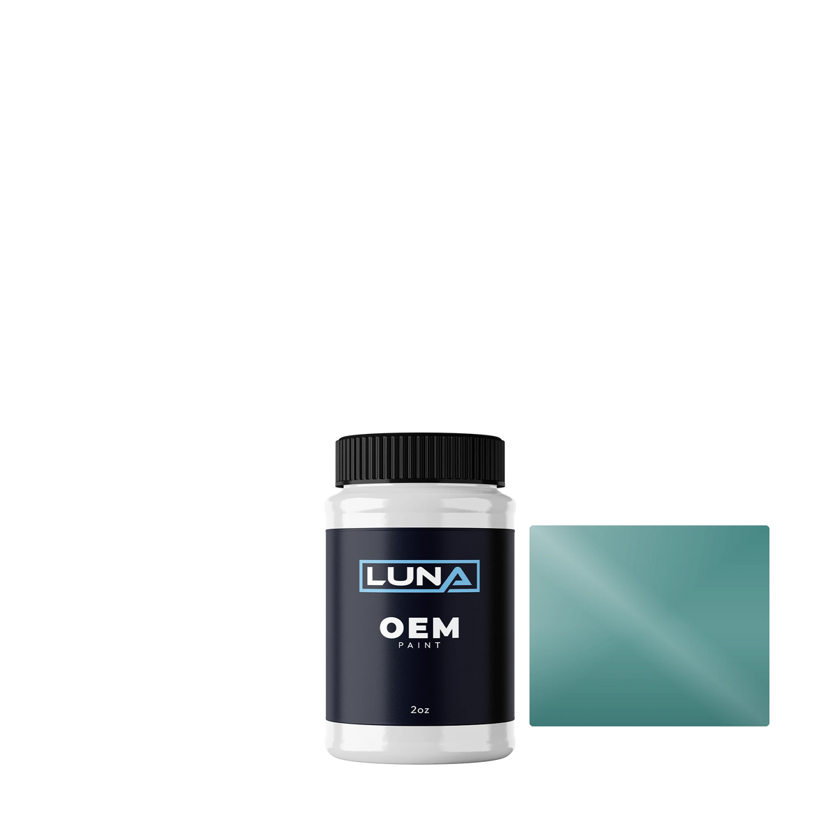 General Motors Nassau Blau M. 1 WA3364 | Luna OEM Basecoat - 2oz Touch Up Bottle w/ Brush