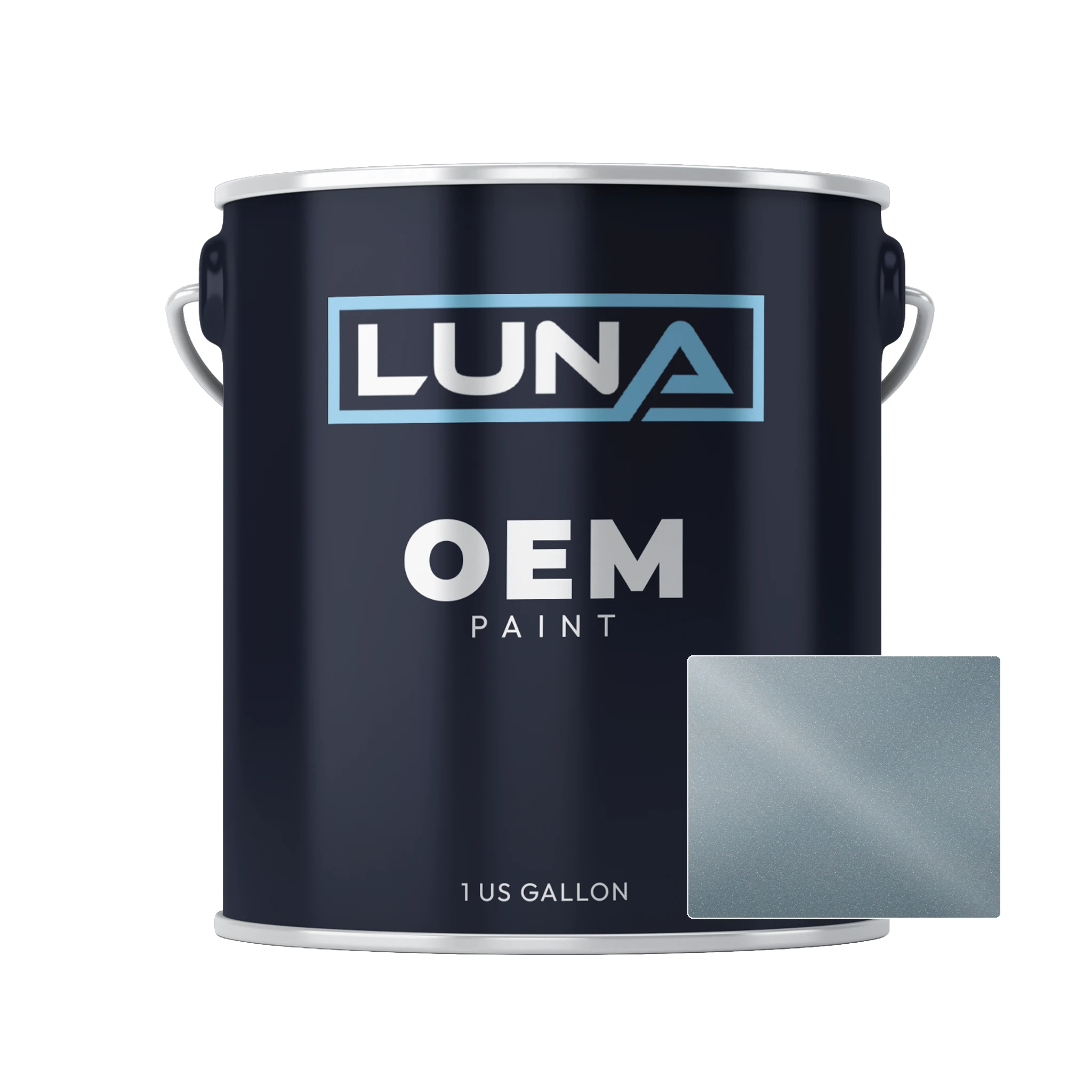 Mercedes Eisblau M. 943 | Luna OEM Basecoat - Gallon
