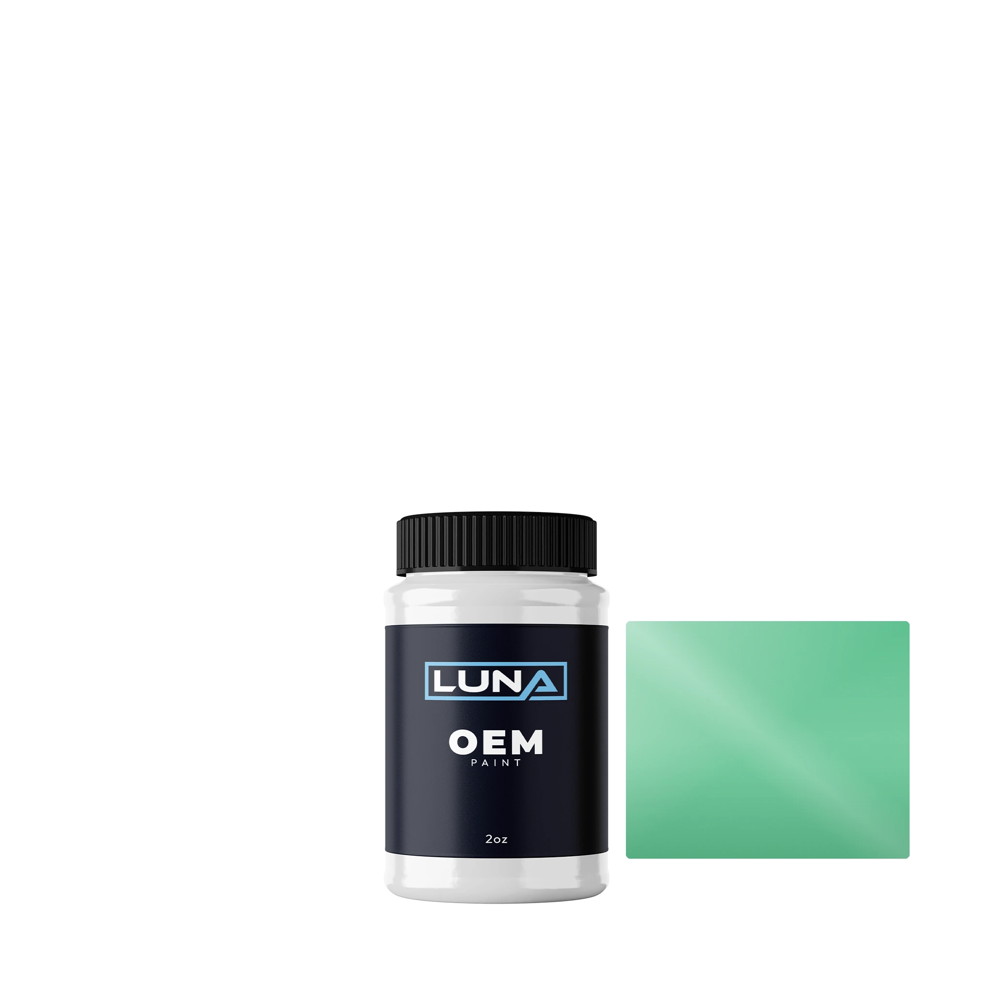 Opel Pastellgruen 305 | Luna OEM Basecoat - 2oz Touch Up Bottle w/ Brush