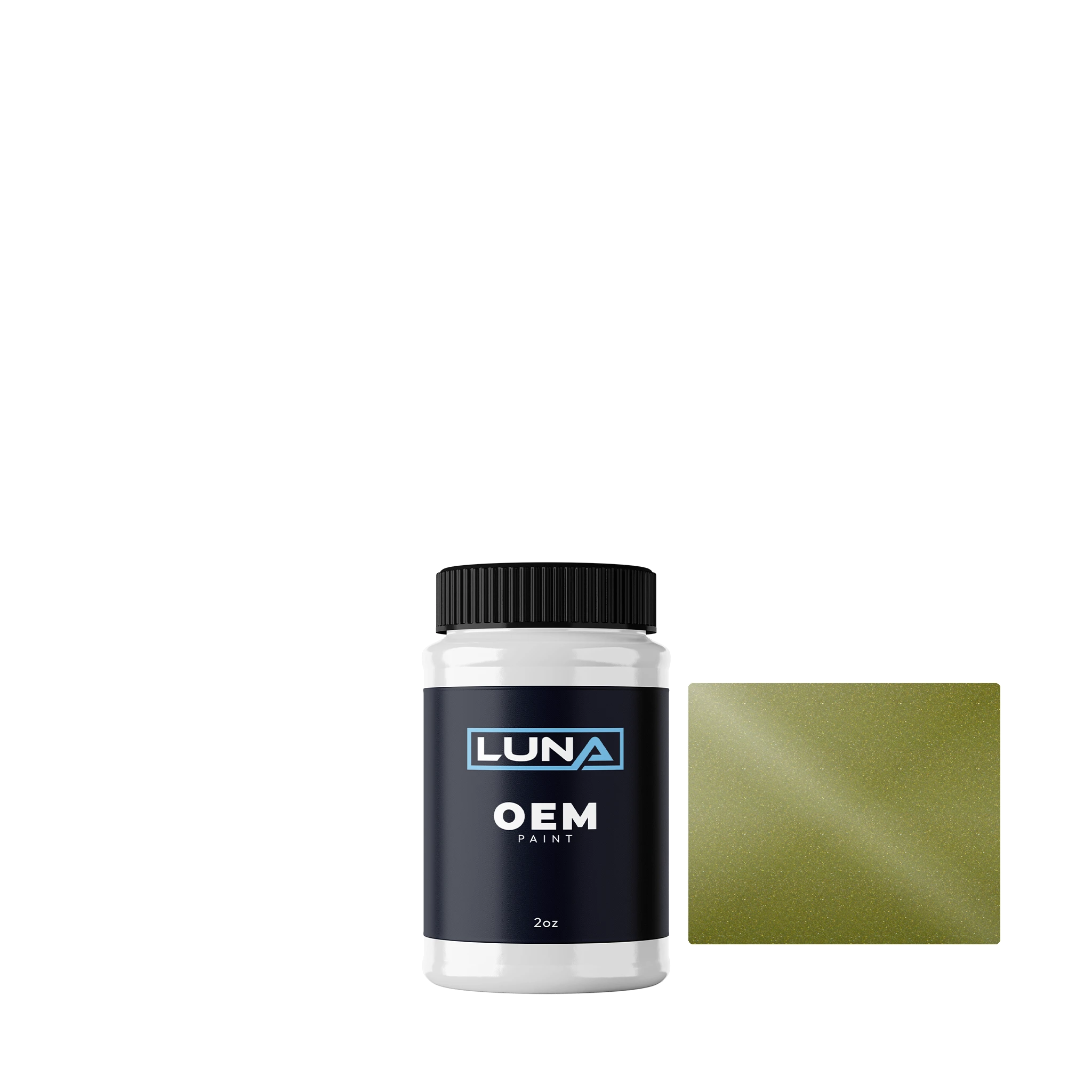 Alpine Vert Acide M. DNN | Luna OEM Basecoat - 2oz Touch Up Bottle w/ Brush