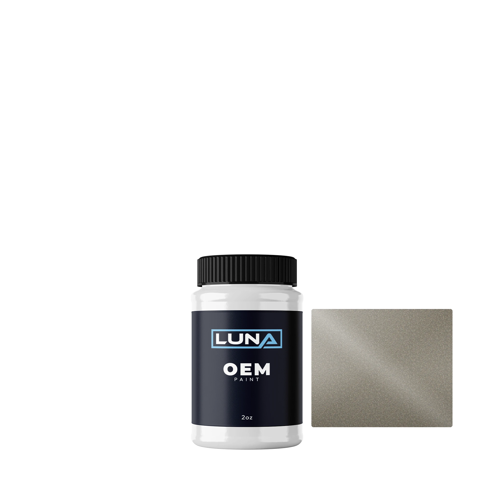 General Motors Linen Beige M. GM162 | Luna OEM Basecoat - 2oz Touch Up Bottle w/ Brush