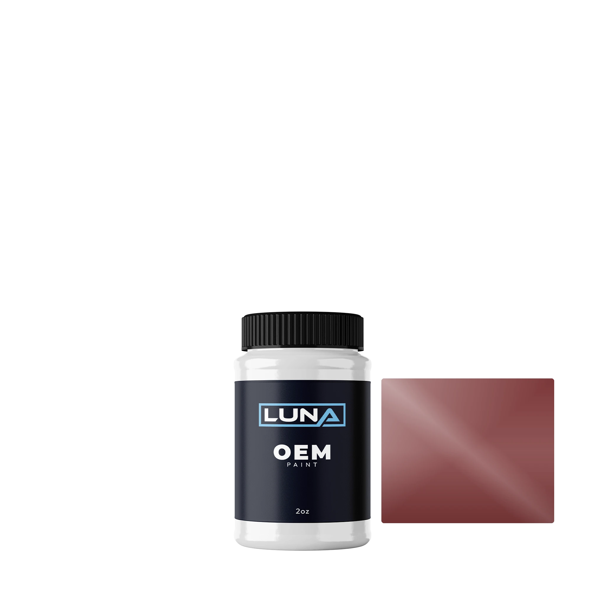 Subaru Vintage Red M. 763 | Luna OEM Basecoat - 2oz Touch Up Bottle w/ Brush