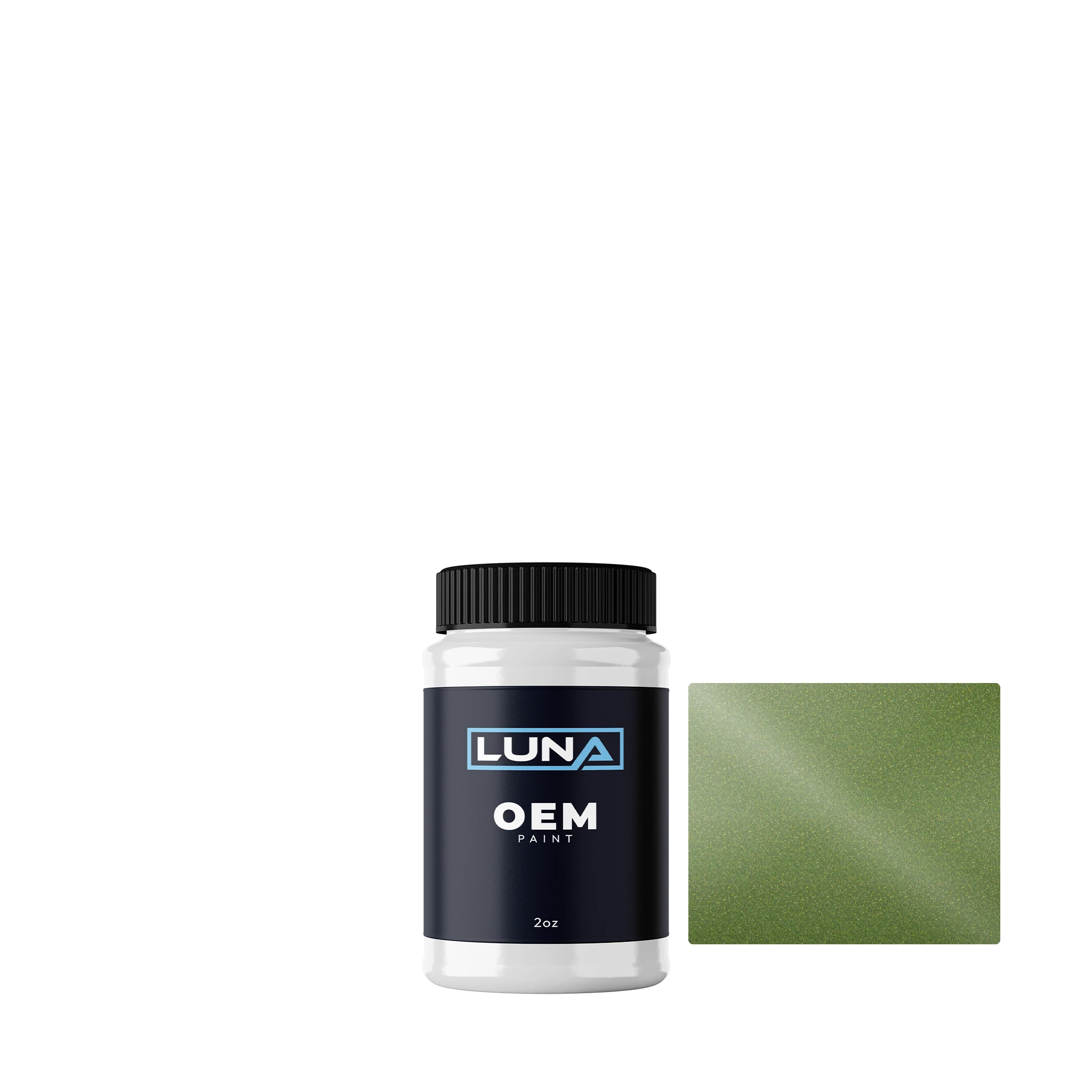 Opel Kiwigruen M. 49L | Luna OEM Basecoat - 2oz Touch Up Bottle w/ Brush
