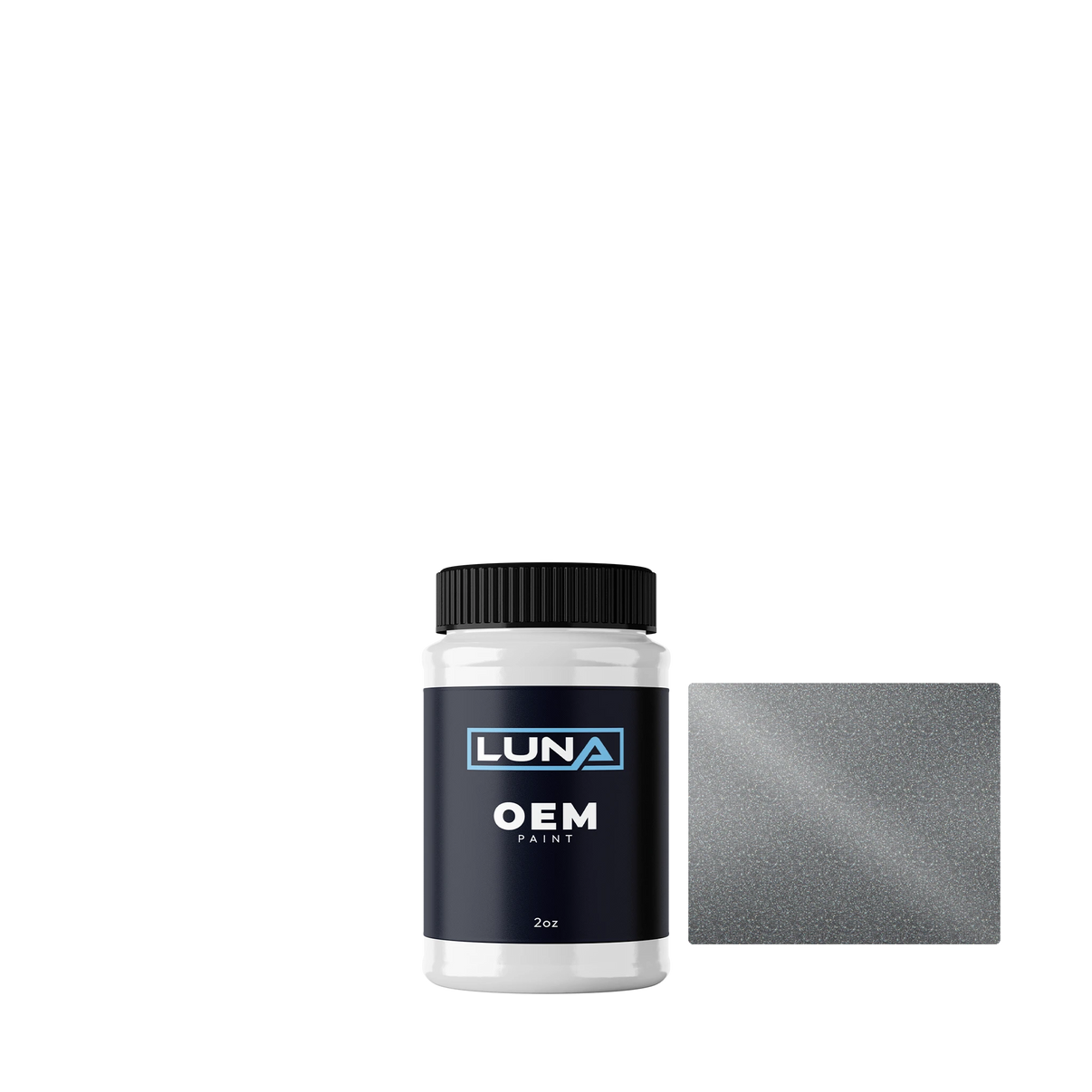 Fiat Grigio Trend M. 1 645 | Luna OEM Basecoat - 2oz Touch Up Bottle w/ Brush
