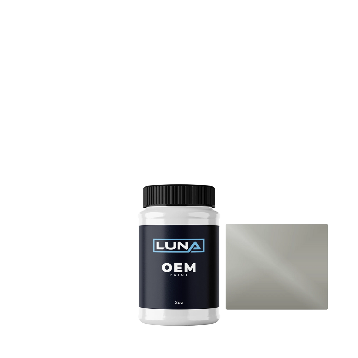 Fiat African Warm Grey M. Matt LS7 | Luna OEM Basecoat - 2oz Touch Up Bottle w/ Brush