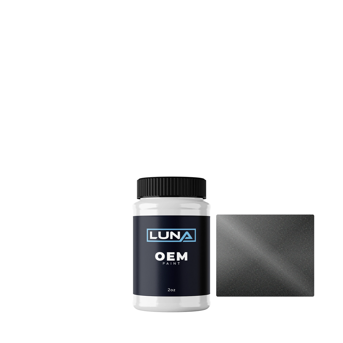 Ktm Motorcycle Dark Galvano M. Matt S1 REP-KC | Luna OEM Basecoat - 2oz Touch Up Bottle w/ Brush