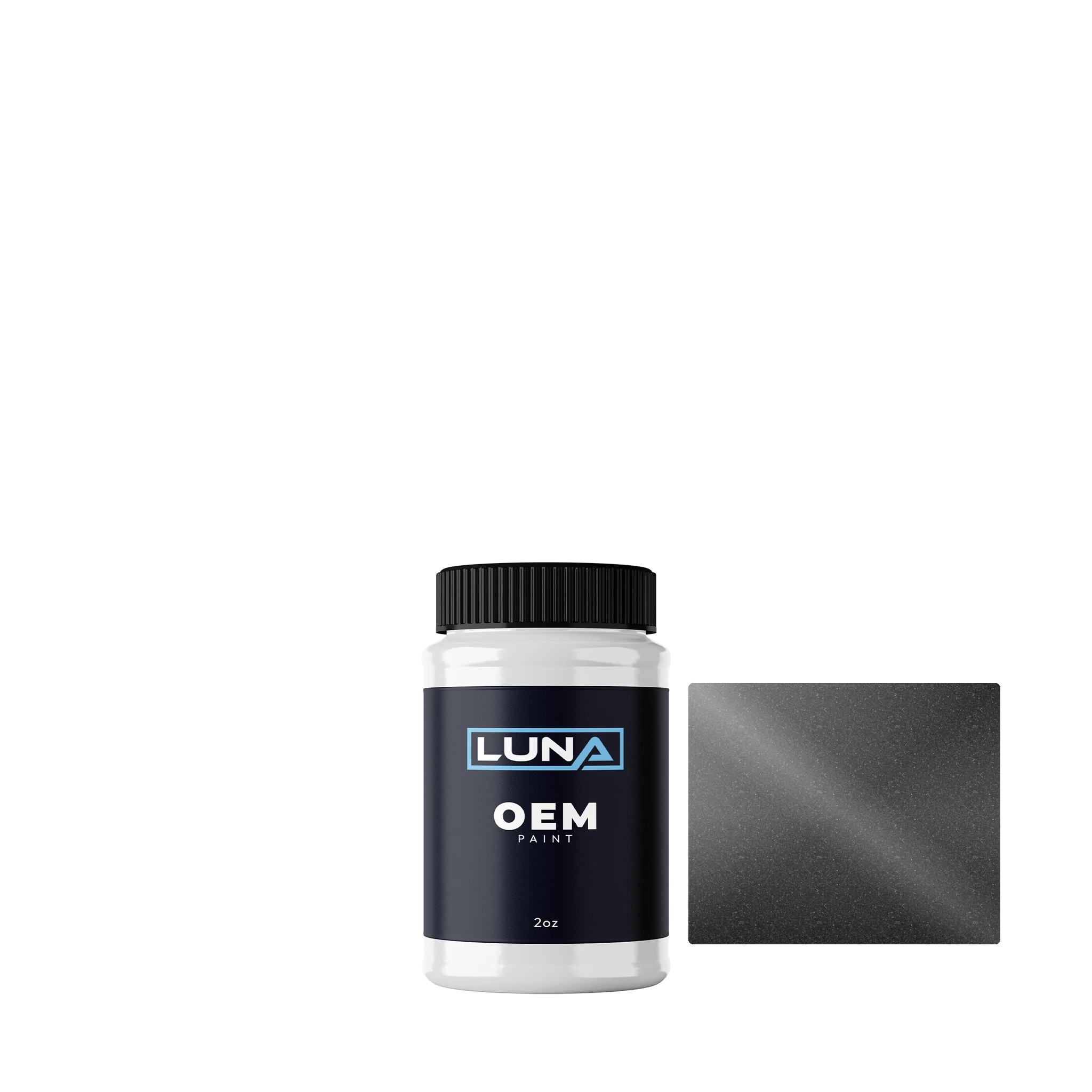 Ktm Motorcycle Dark Galvano M. Matt S1 REP-KC | Luna OEM Basecoat - 2oz Touch Up Bottle w/ Brush